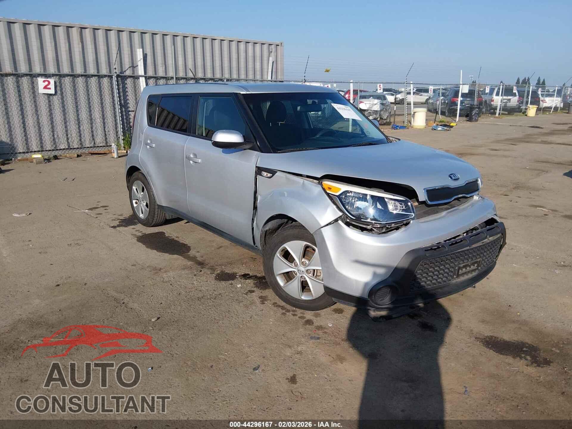 KIA SOUL 2014 - KNDJN2A29E7743062