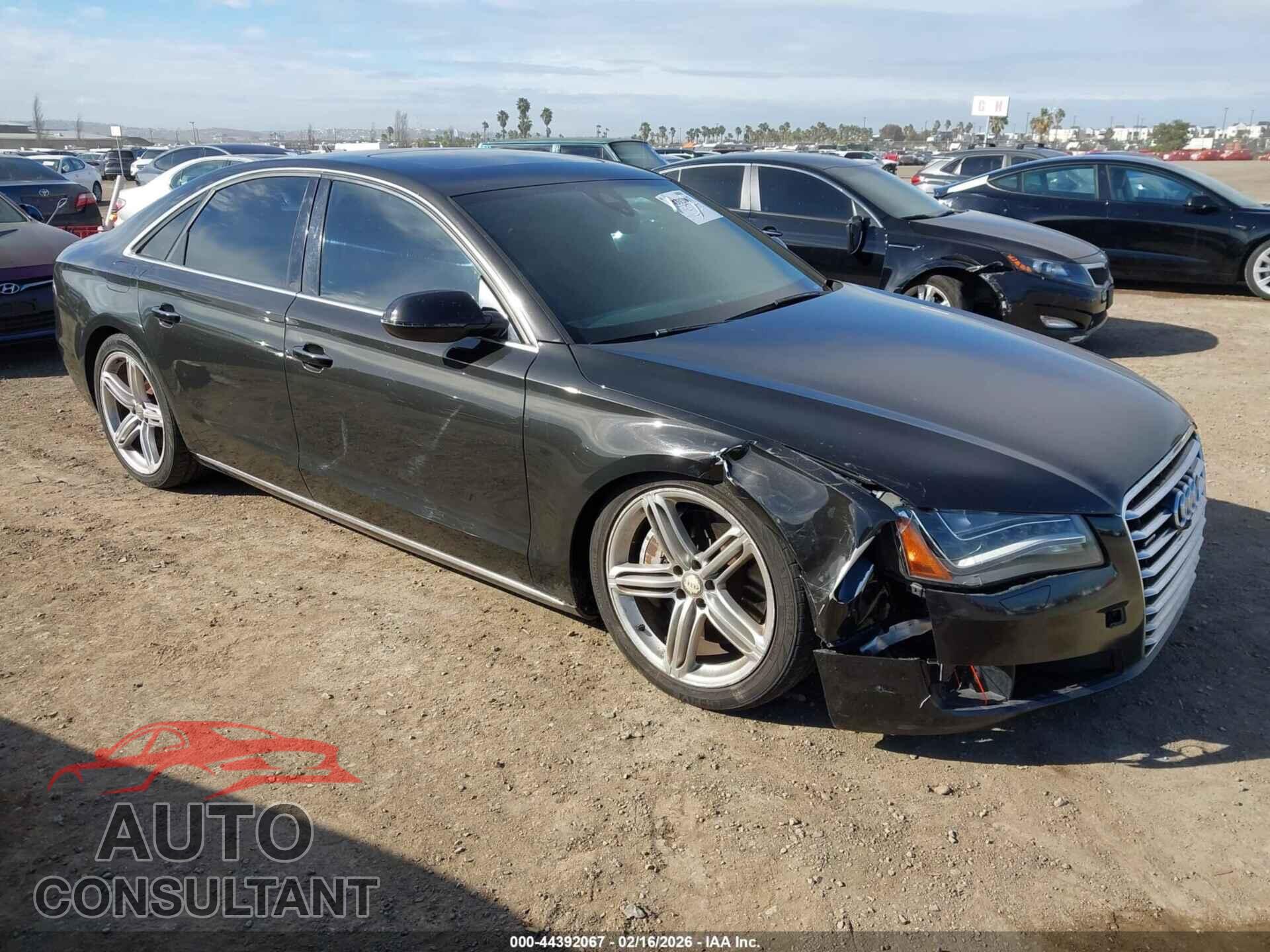 AUDI A8 2013 - WAUA2AFD7DN011078