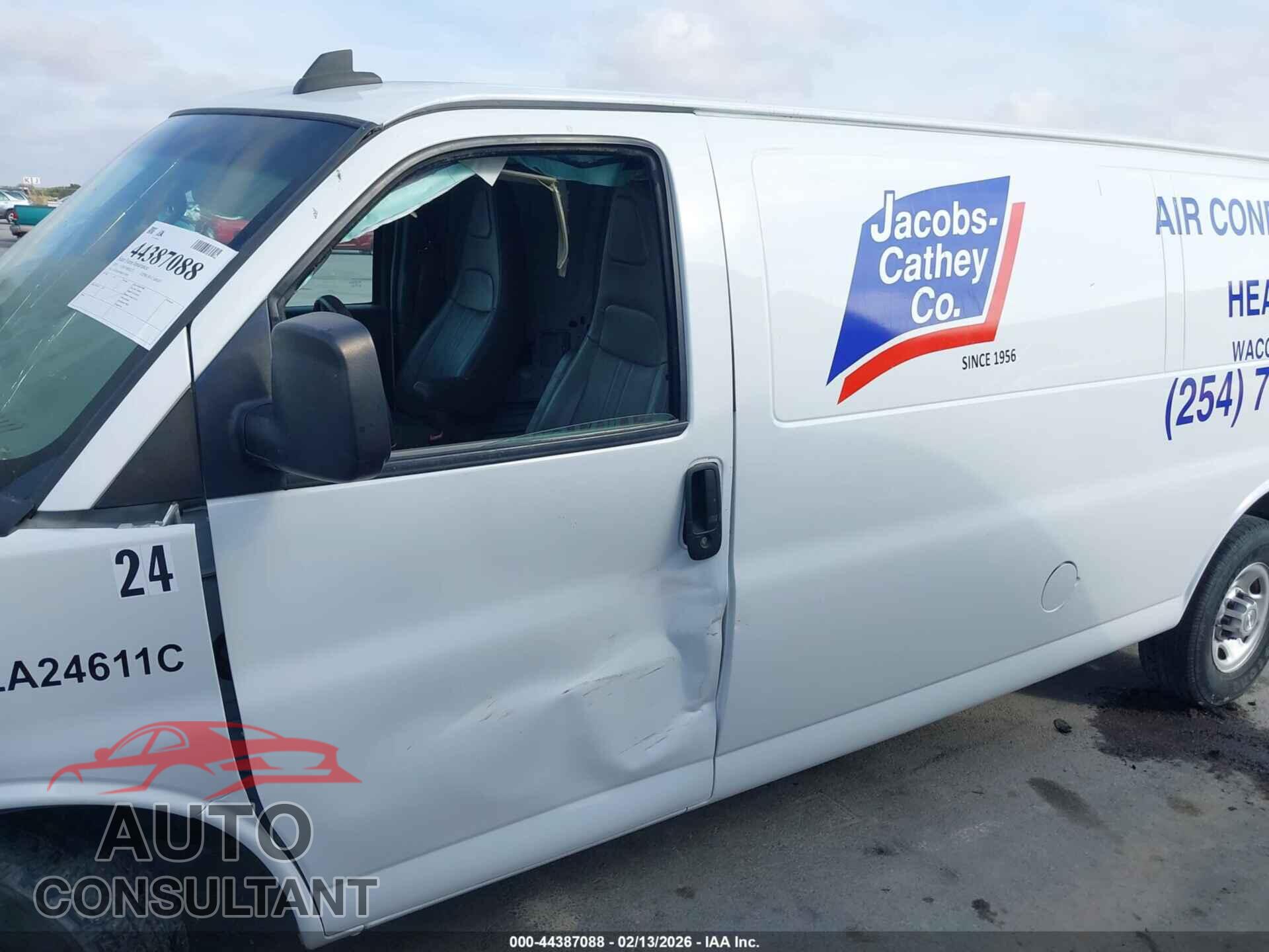 CHEVROLET EXPRESS CARGO 2021 - 1GCWGBFP8M1153909