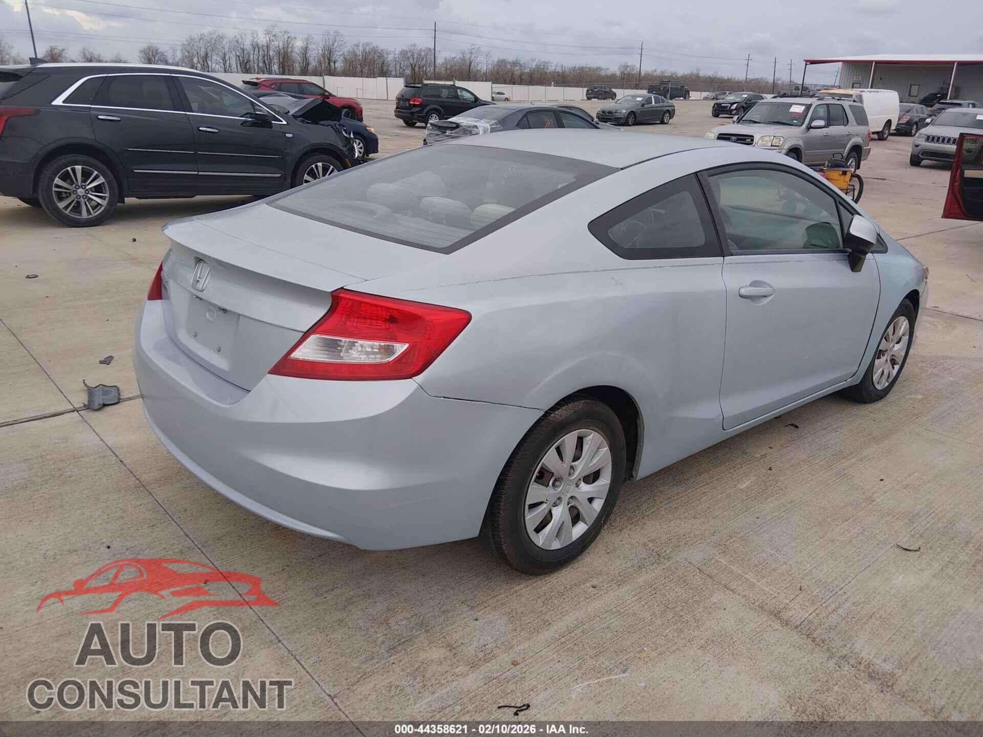 HONDA CIVIC 2012 - 2HGFG3B51CH527109