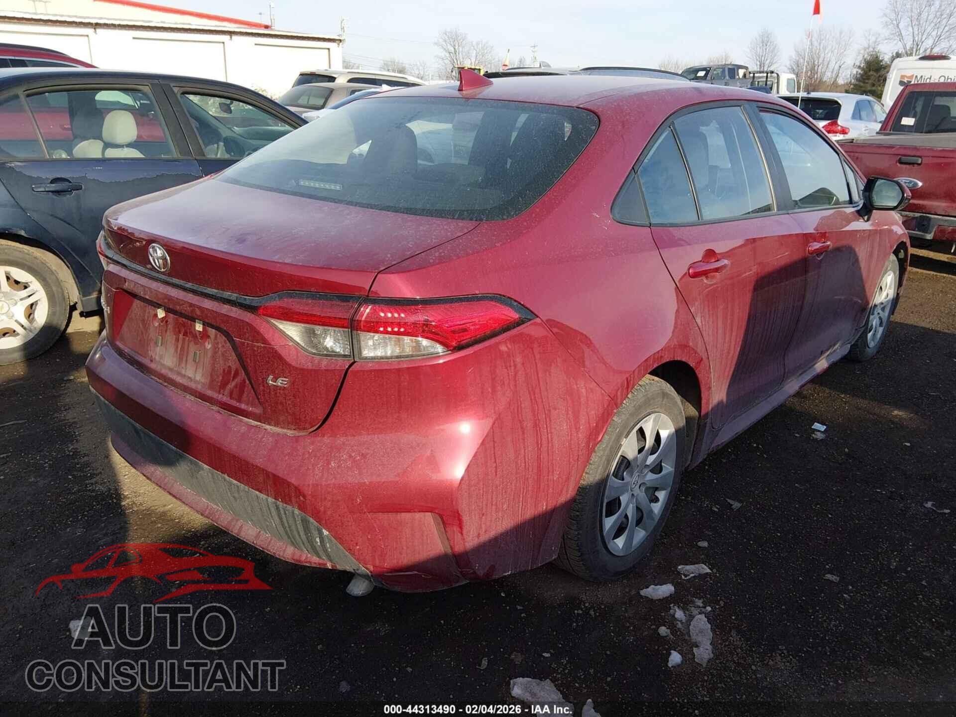 TOYOTA COROLLA 2022 - 5YFEPMAE0NP306681