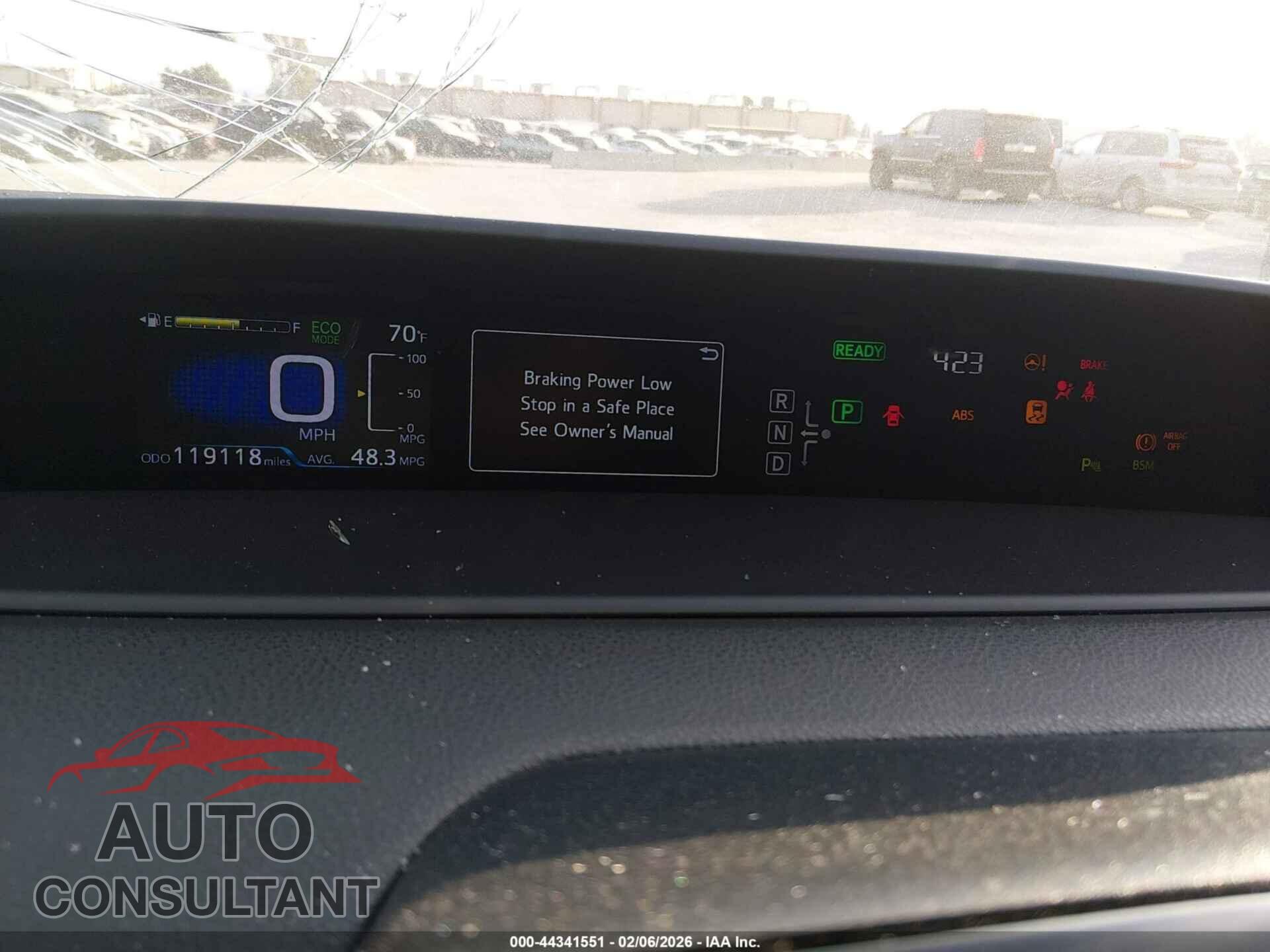 TOYOTA PRIUS 2016 - JTDKARFU1G3015510