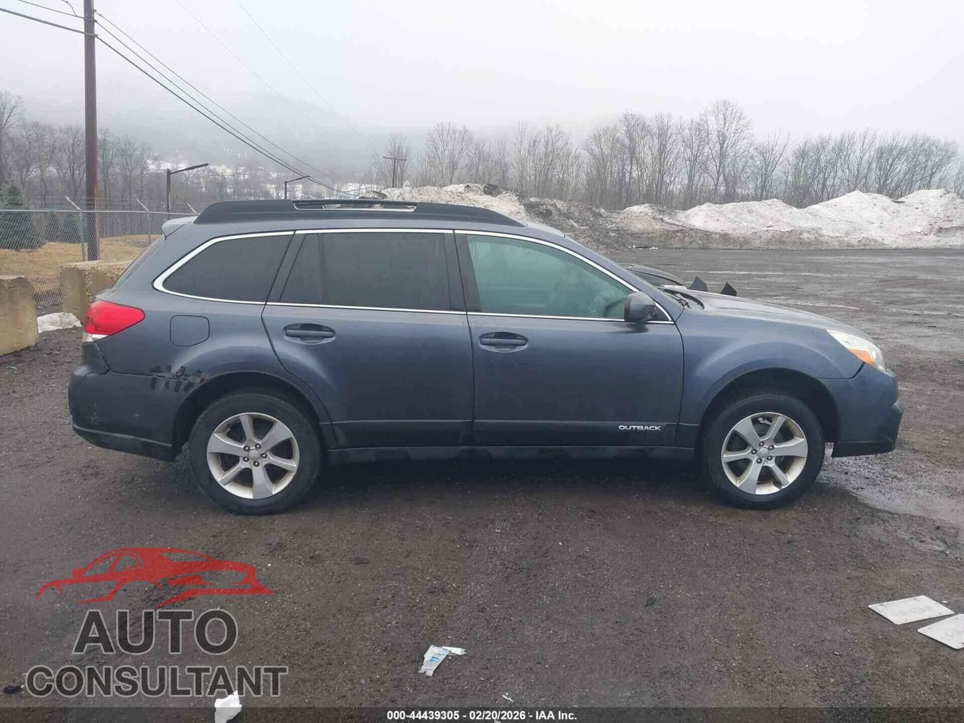SUBARU OUTBACK 2014 - 4S4BRBCC1E3240563