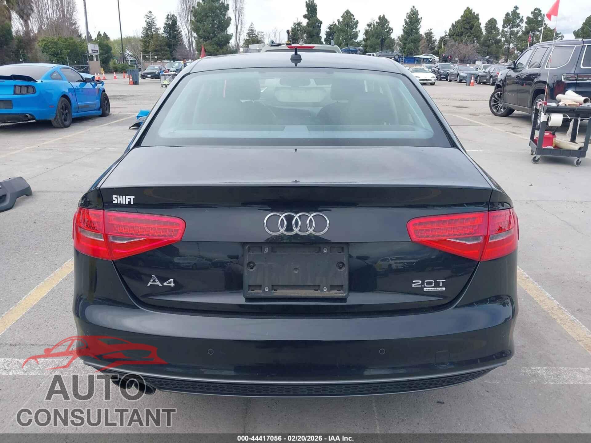 AUDI A4 2014 - WAUFFAFL8EN034761