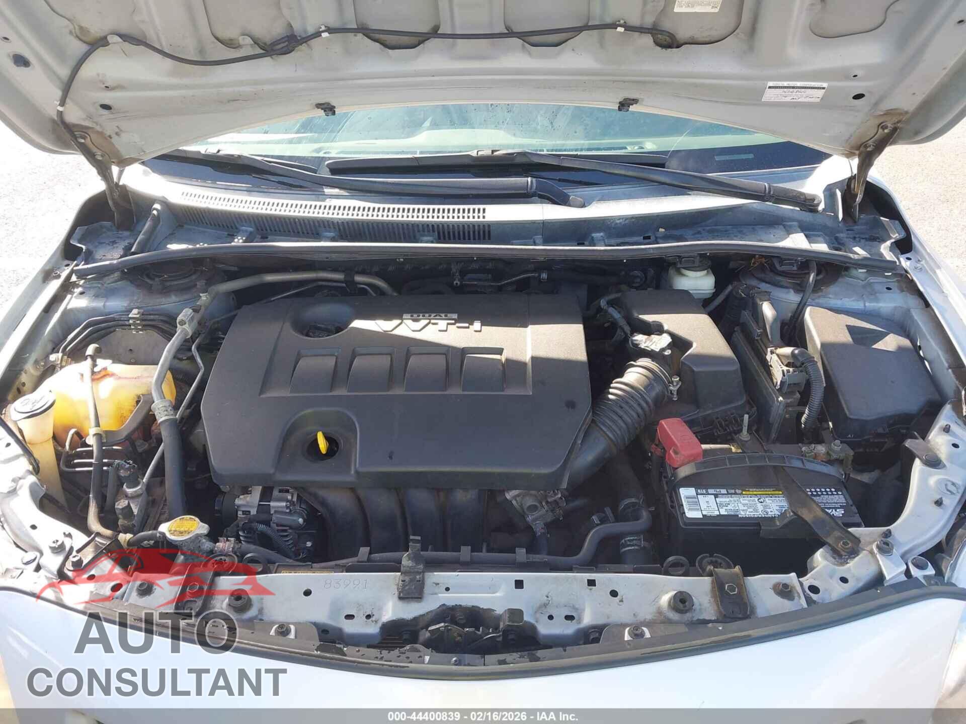 TOYOTA COROLLA 2010 - 2T1BU4EE5AC501059