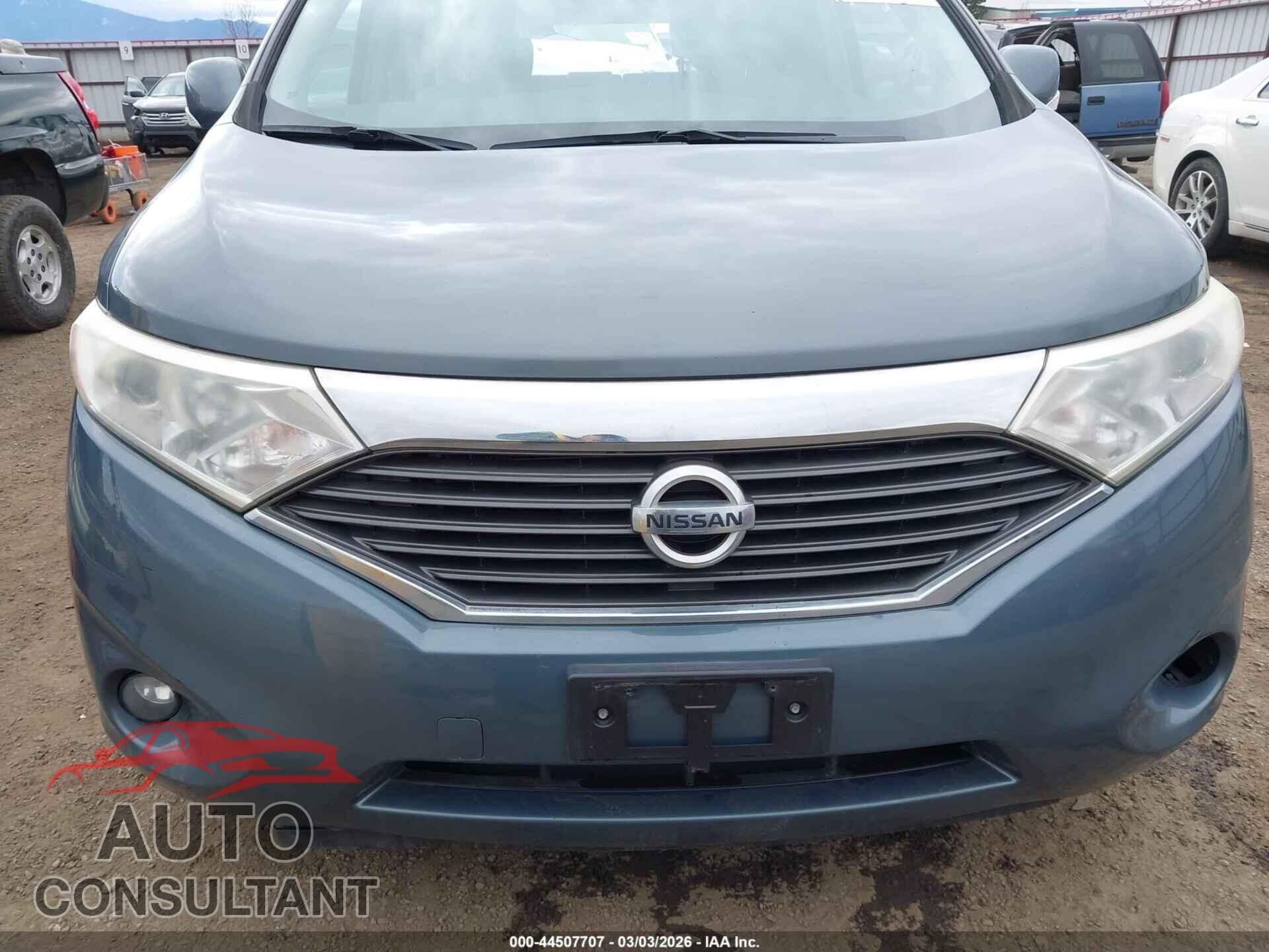 NISSAN QUEST 2012 - JN8AE2KP5C9038906