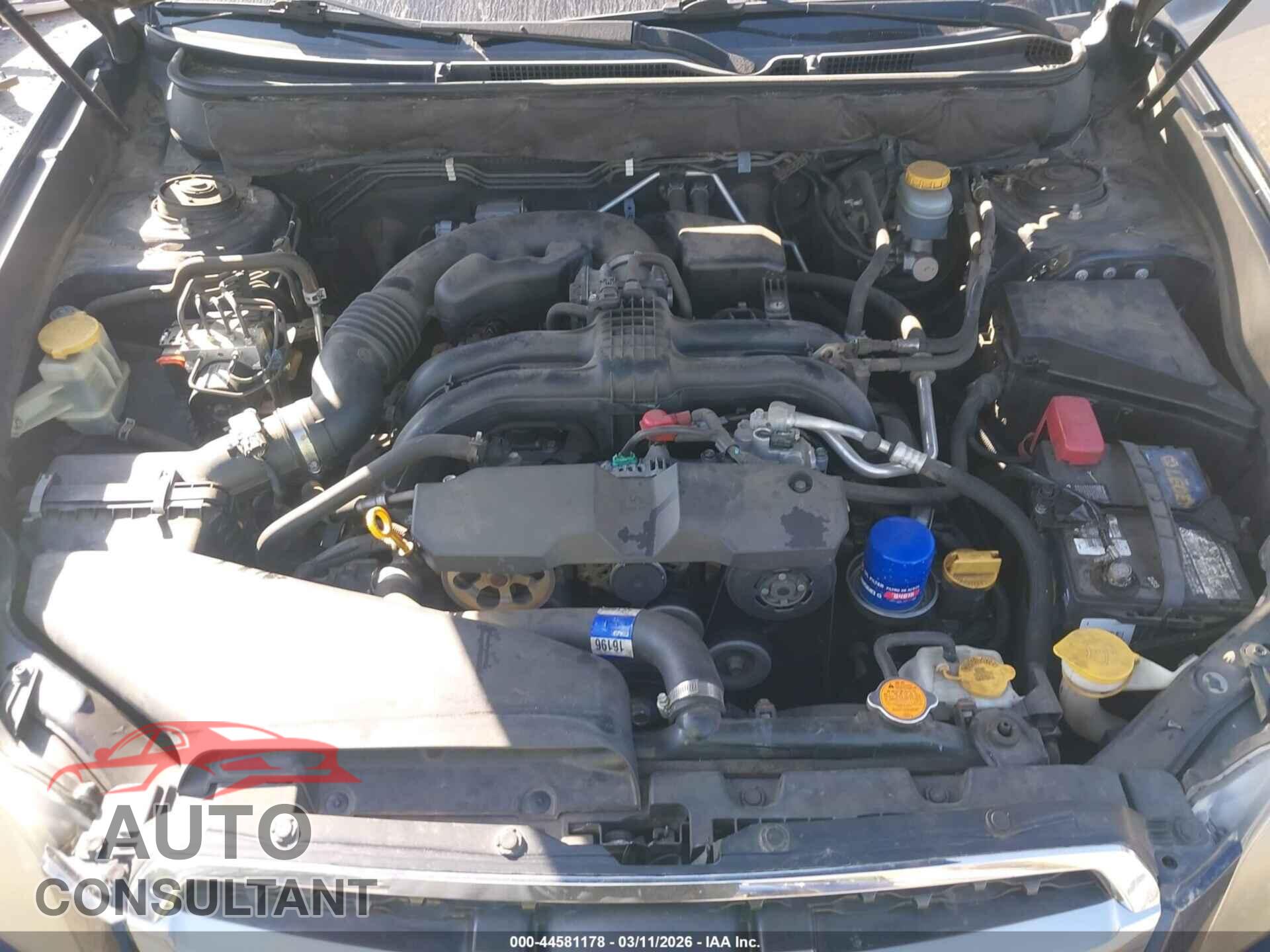 SUBARU LEGACY 2013 - 4S3BMBC62D3020022