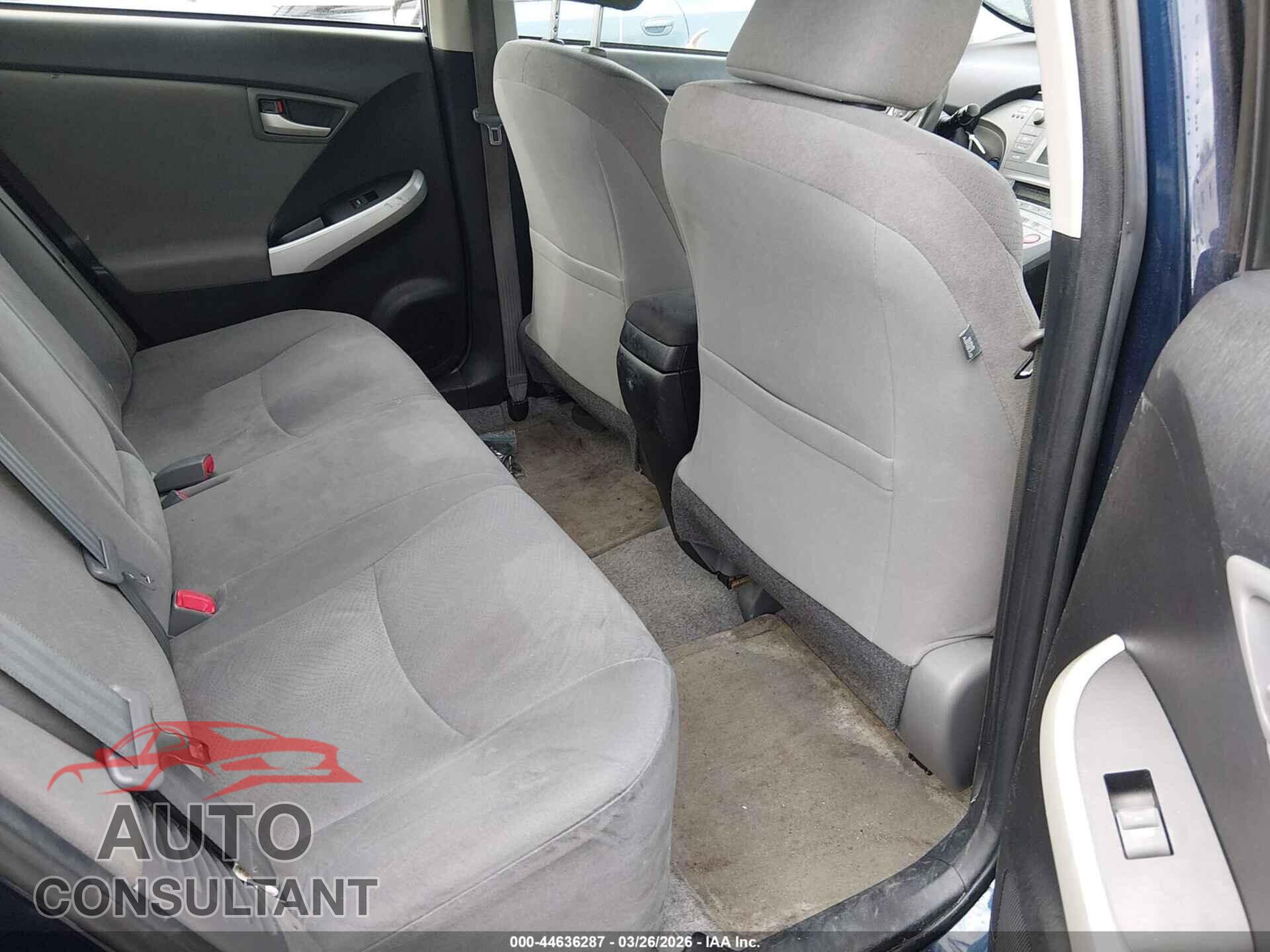 TOYOTA PRIUS 2014 - JTDKN3DU7E1743670
