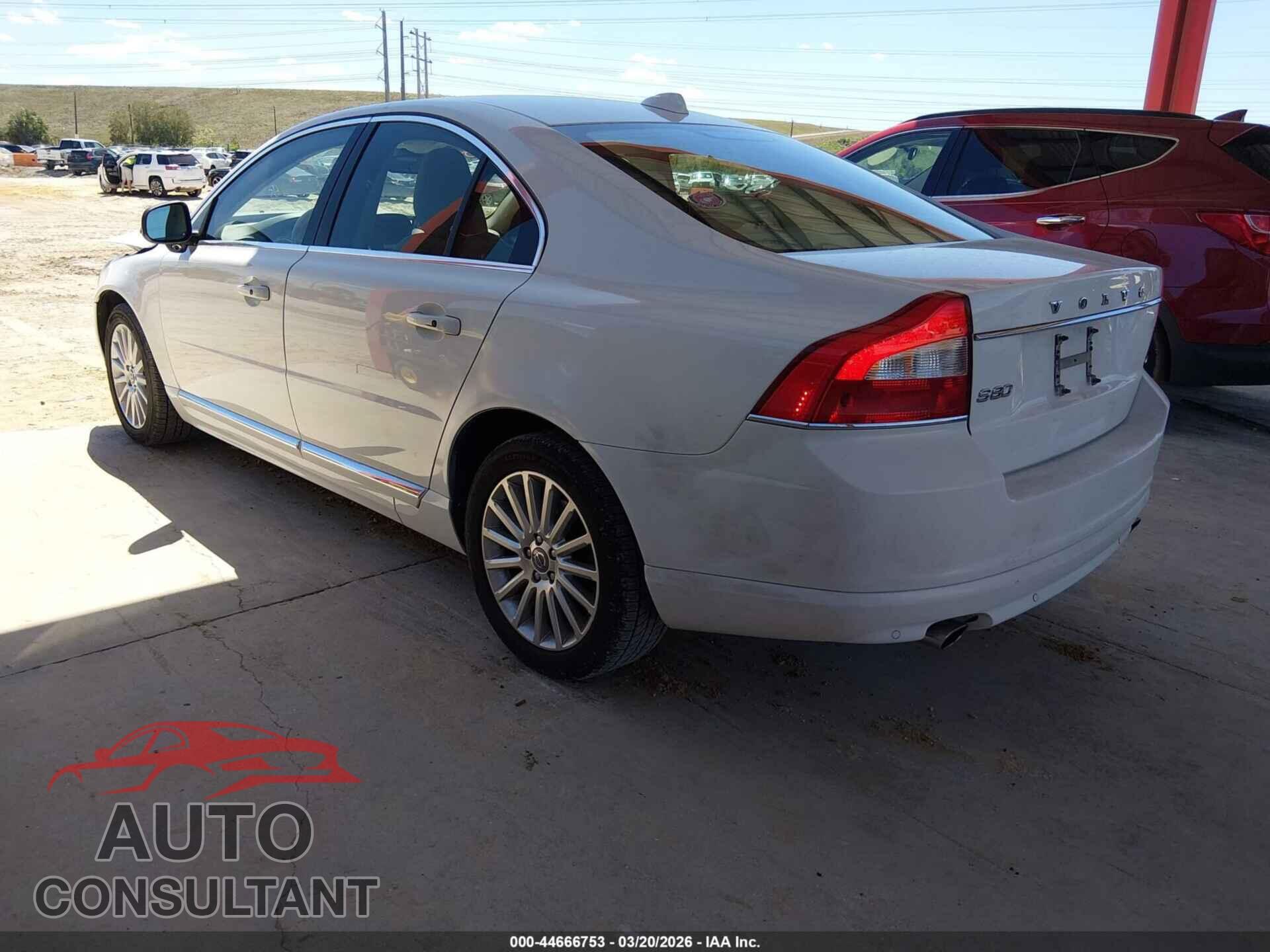 VOLVO S80 2013 - YV1952AS1D1167708