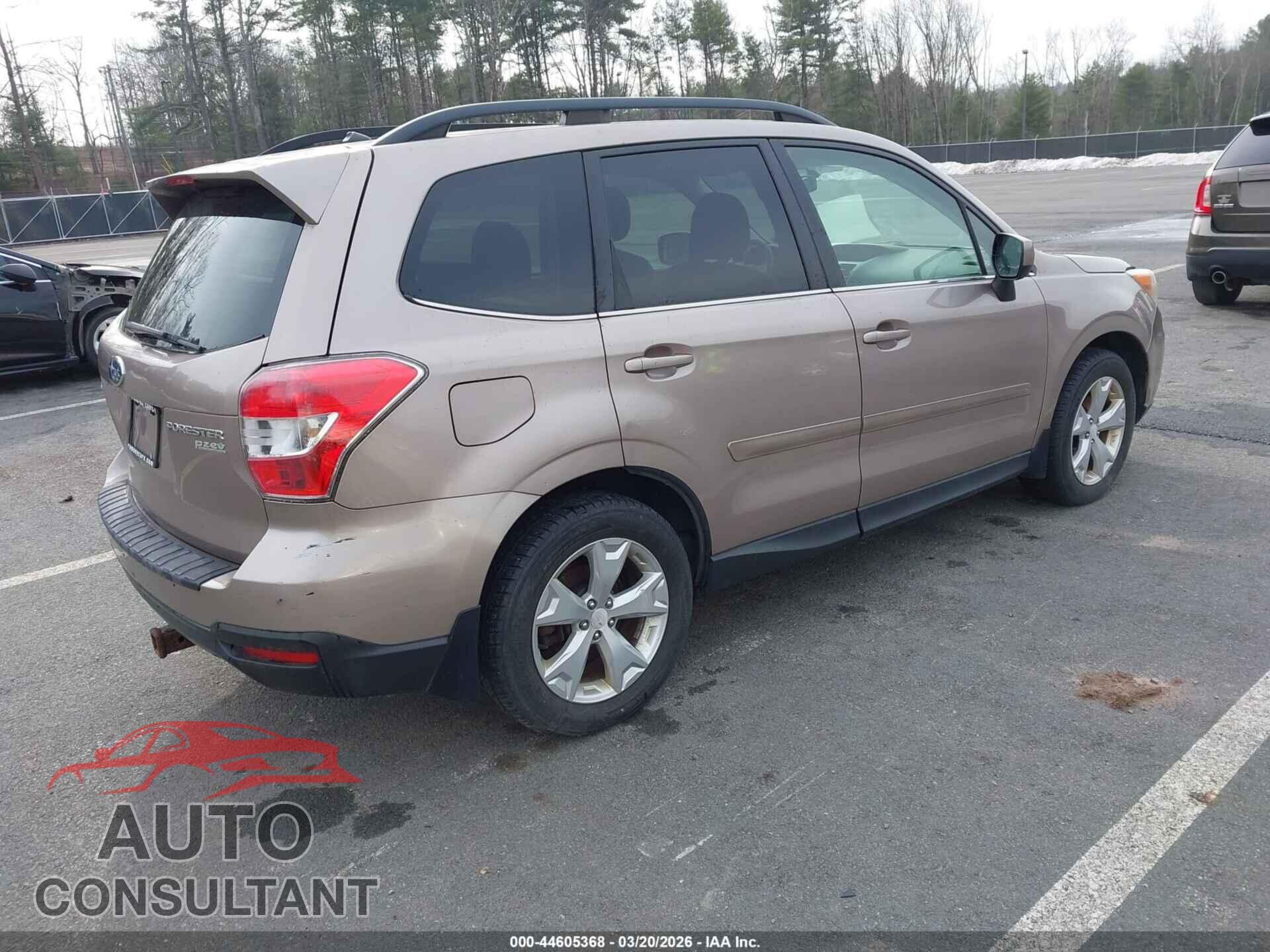 SUBARU FORESTER 2014 - JF2SJAHC1EH549887