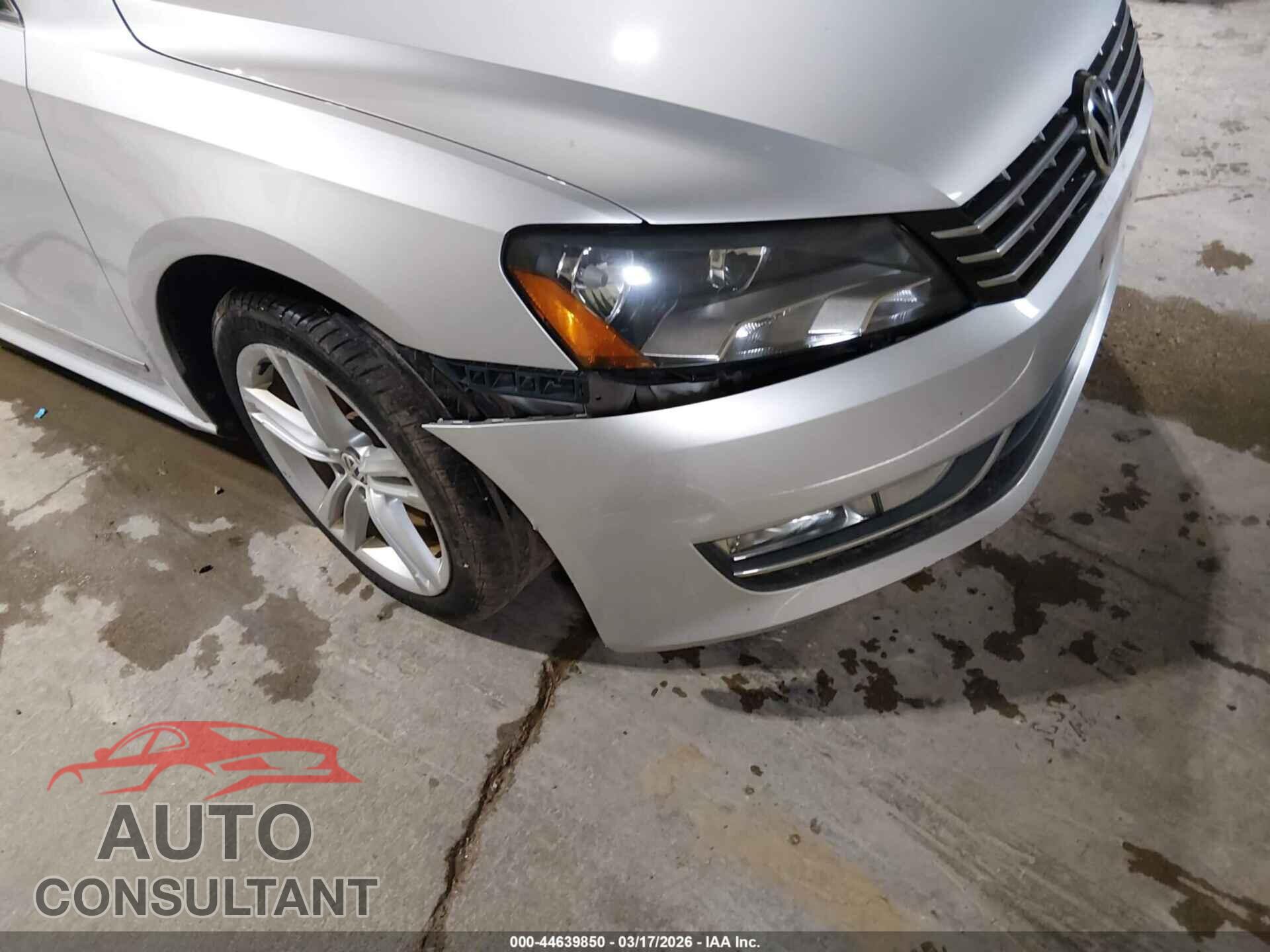 VOLKSWAGEN PASSAT 2014 - 1VWCN7A30EC060539