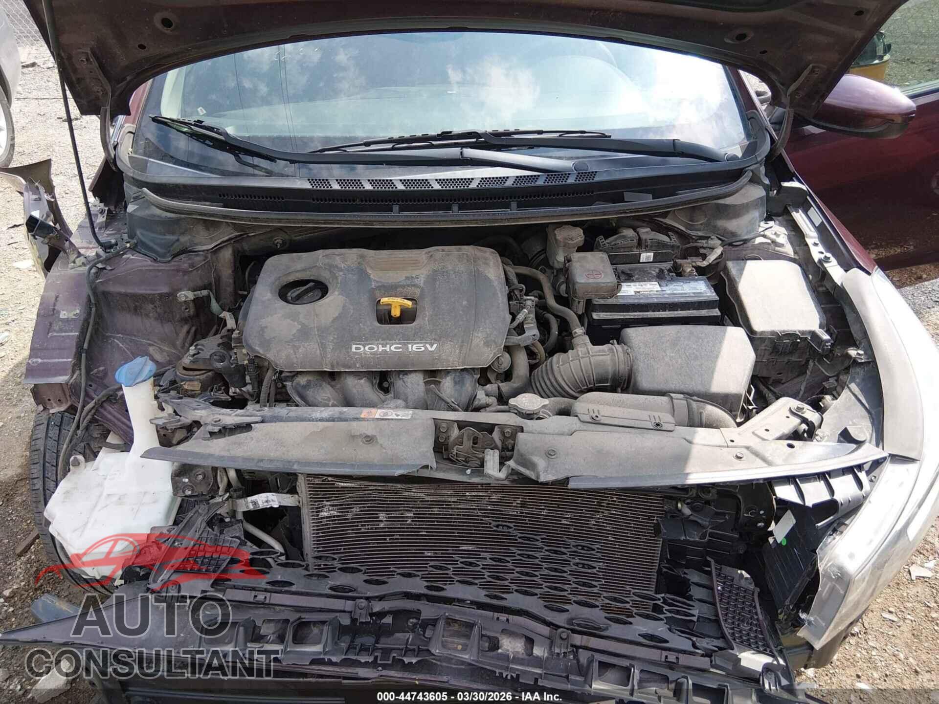 KIA FORTE 2017 - 3KPFK4A79HE127646