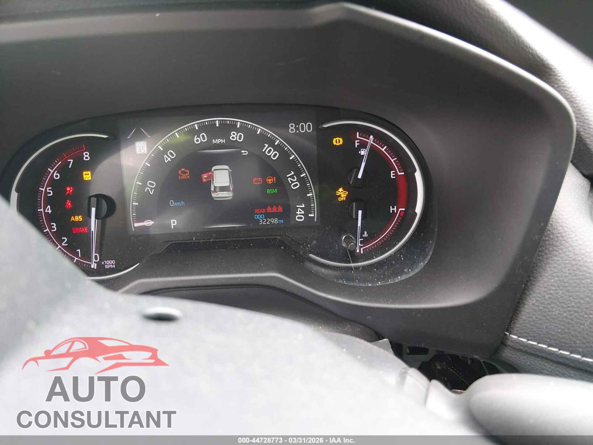 TOYOTA RAV4 2023 - 2T3K1RFV2PC226366