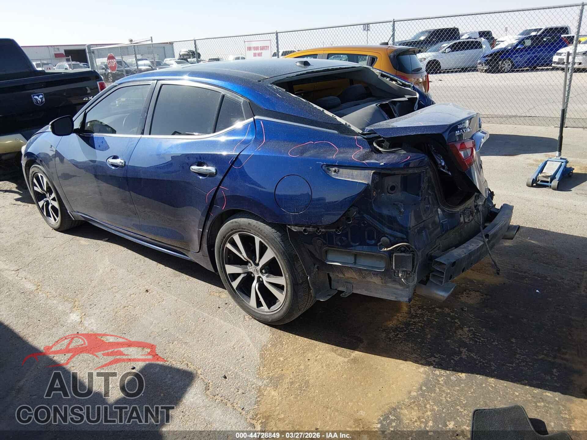NISSAN MAXIMA 2017 - 1N4AA6AP5HC371509