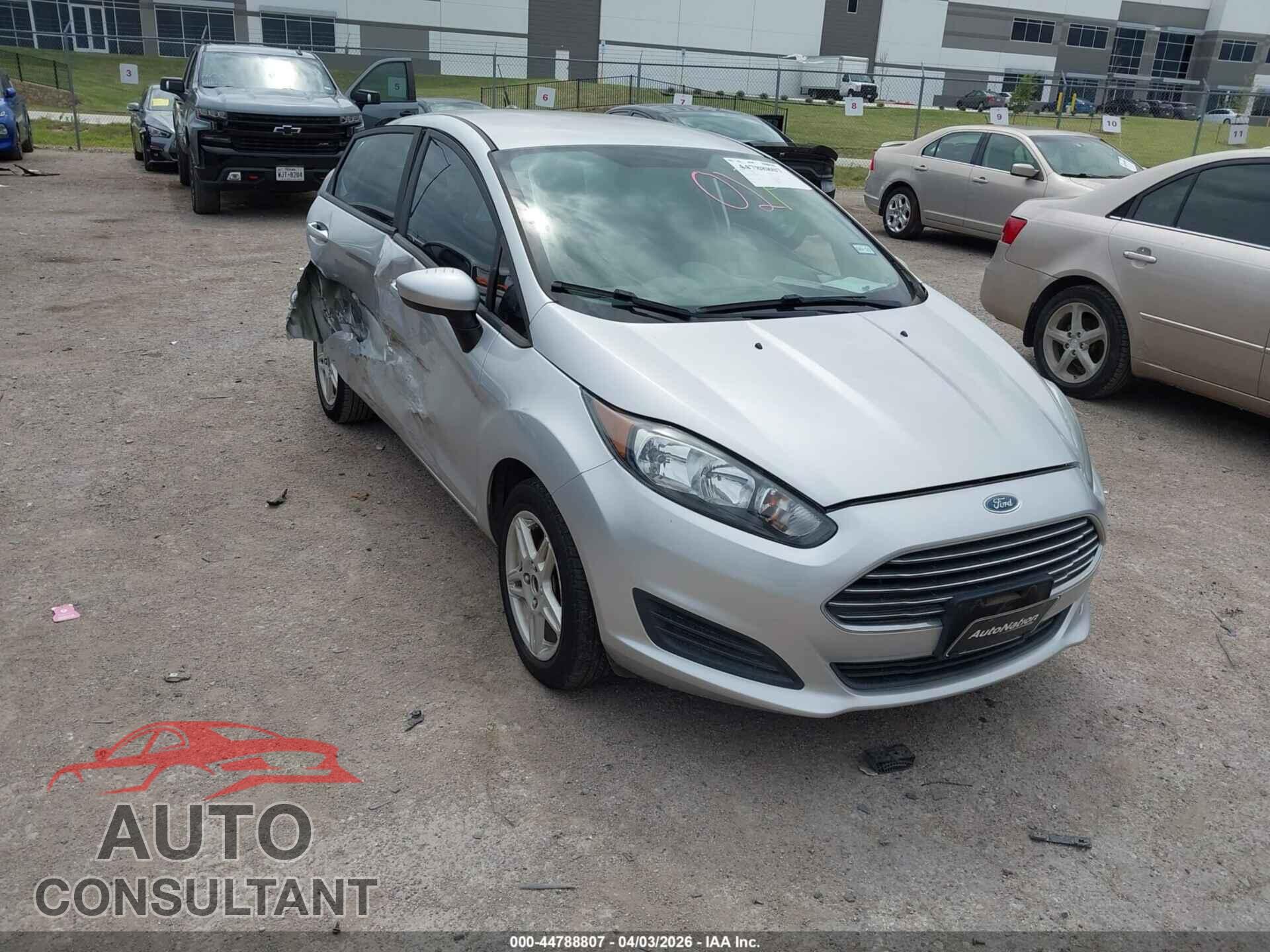 FORD FIESTA 2019 - 3FADP4BJ8KM109337