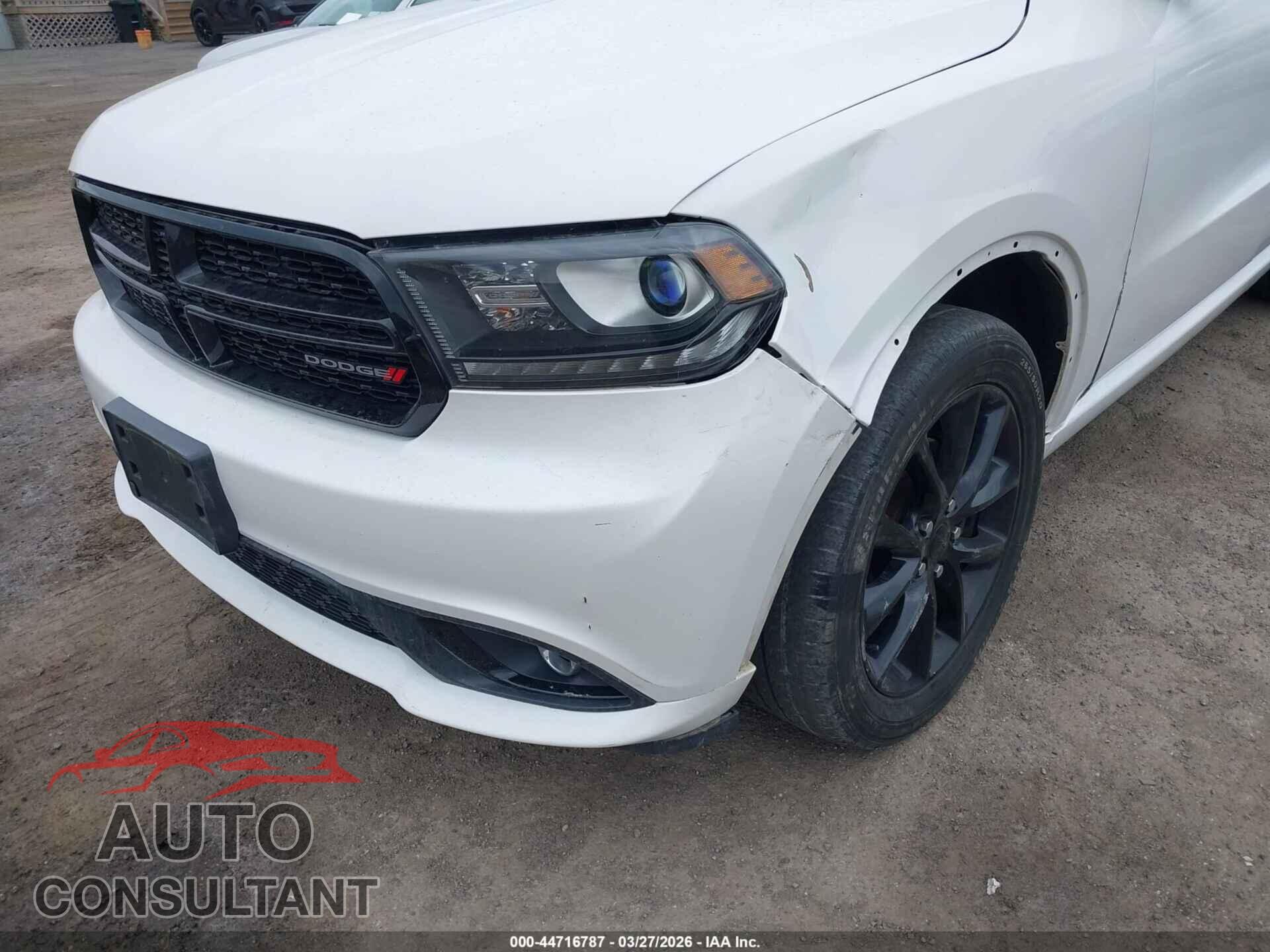 DODGE DURANGO 2017 - 1C4RDJDG2HC879066