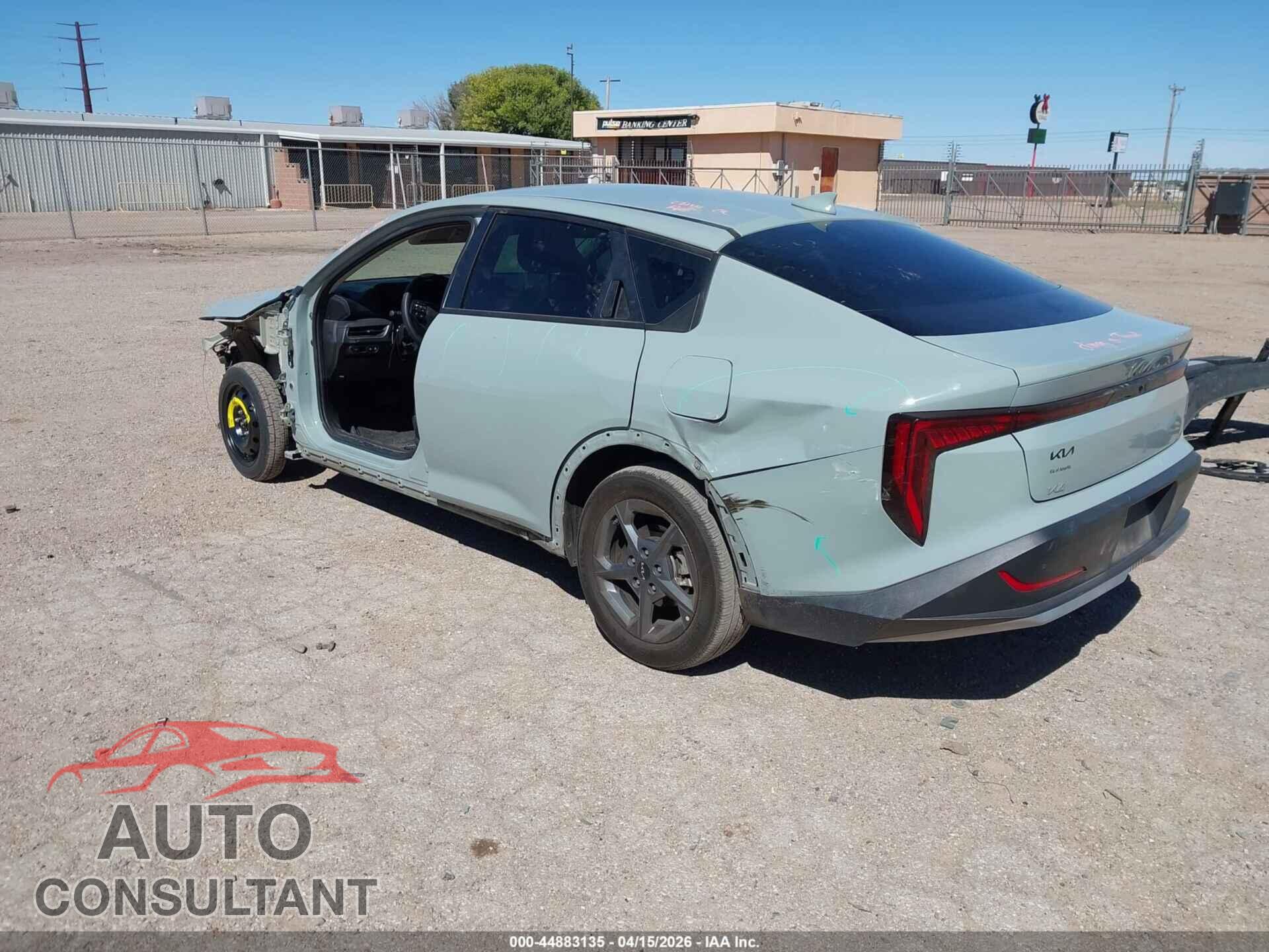 KIA K4 2025 - 3KPFT4DE1SE084953