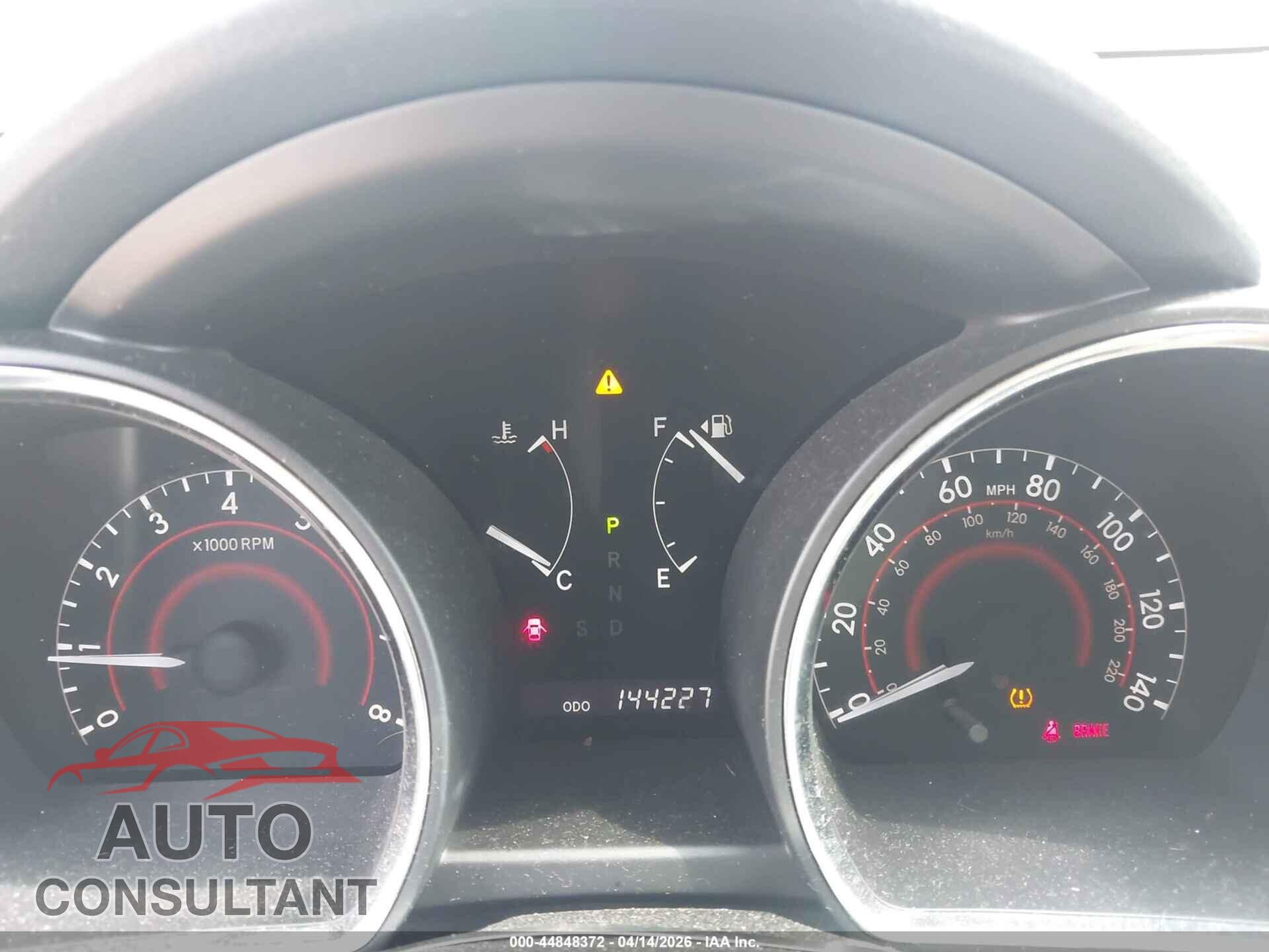 TOYOTA HIGHLANDER 2012 - 5TDZK3EH5CS069883