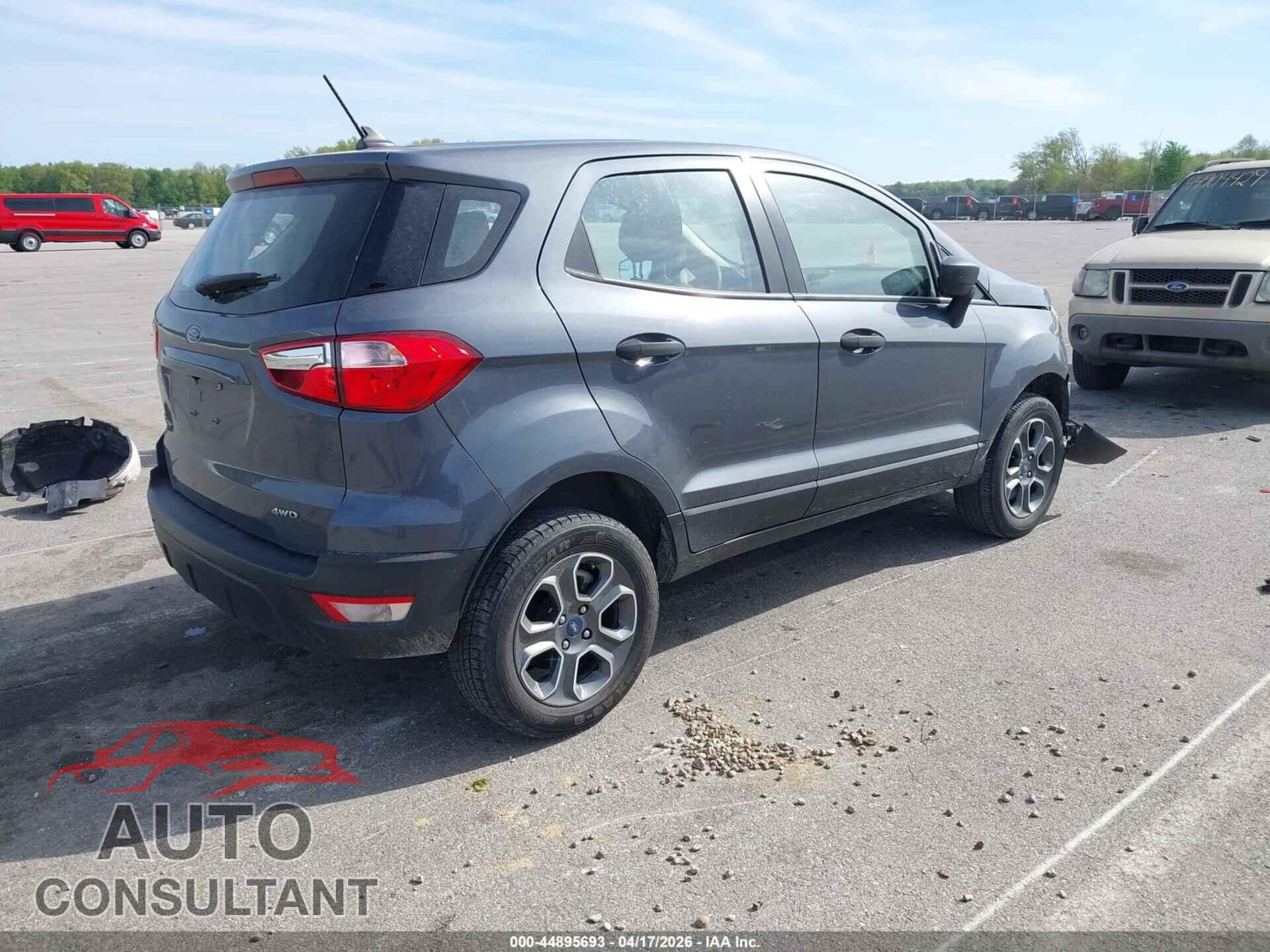 FORD ECOSPORT 2022 - MAJ6S3FL2NC473577