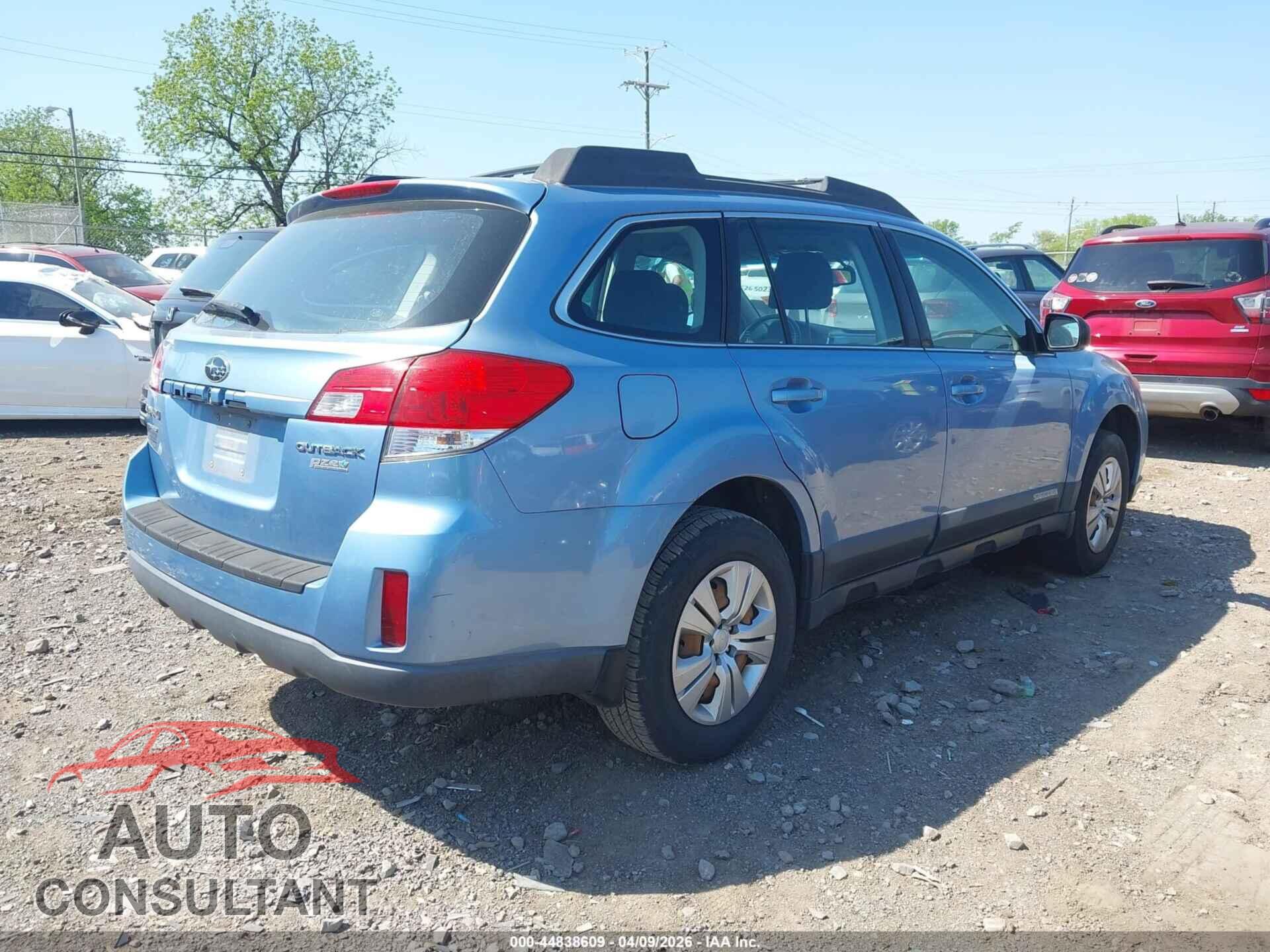 SUBARU OUTBACK 2010 - 4S4BRBAC5A3332918