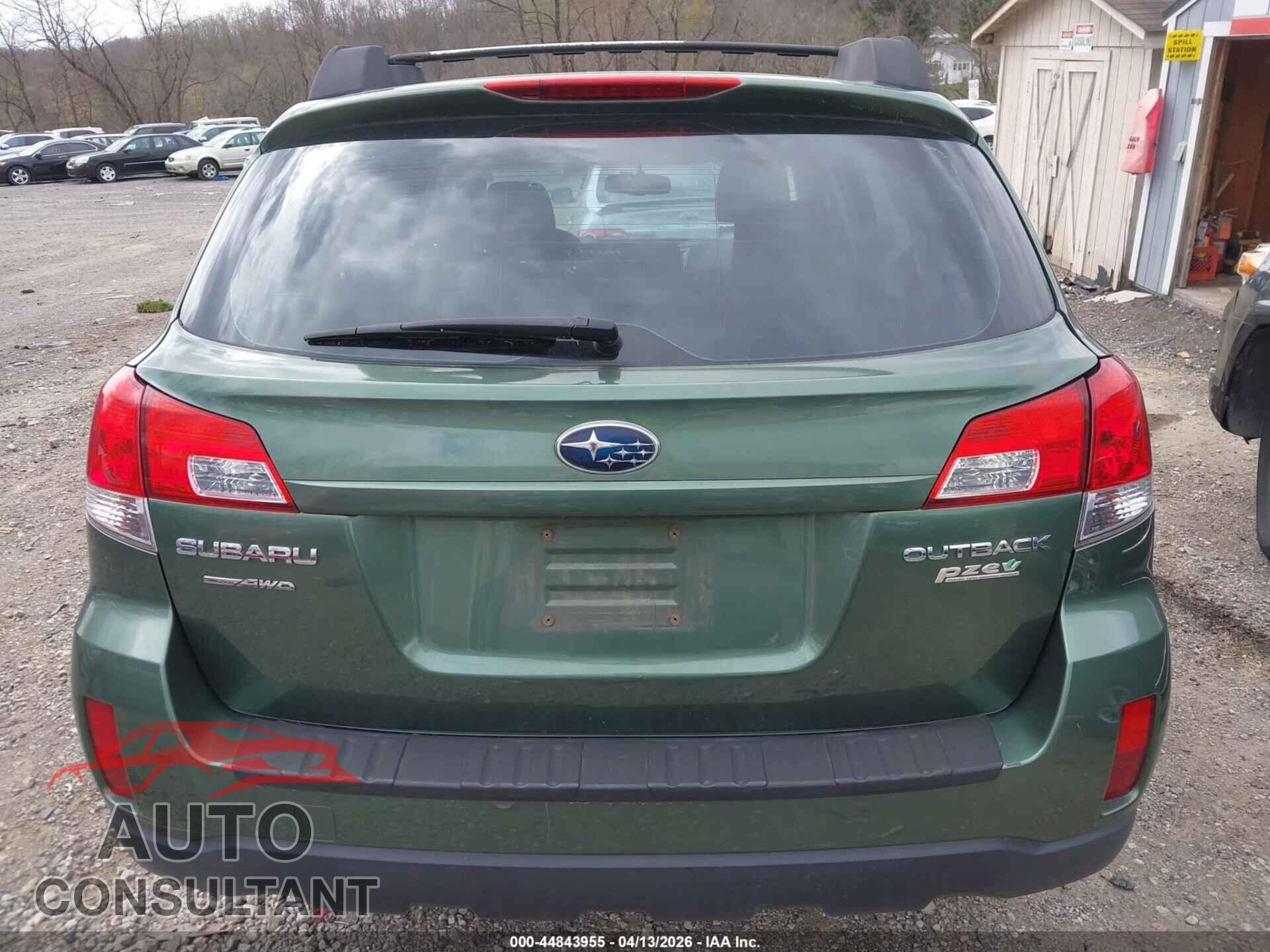 SUBARU OUTBACK 2011 - 4S4BRCAC2B3379749