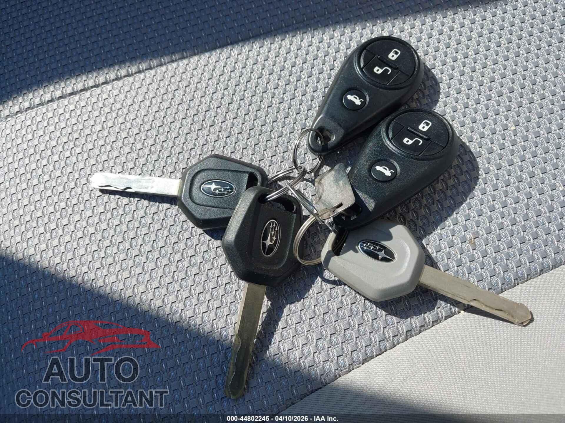 SUBARU FORESTER 2012 - JF2SHADC5CG469352