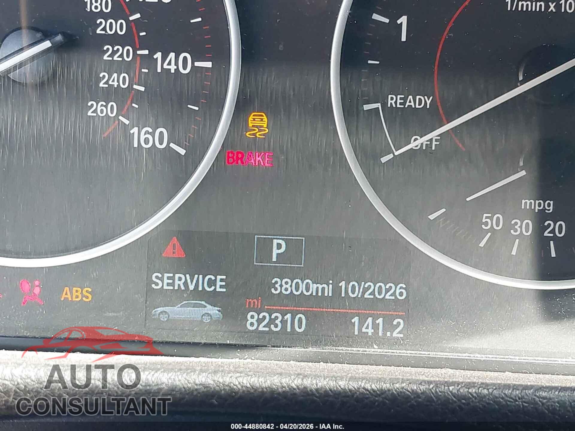 BMW 328I 2016 - WBA8E9G55GNT44900