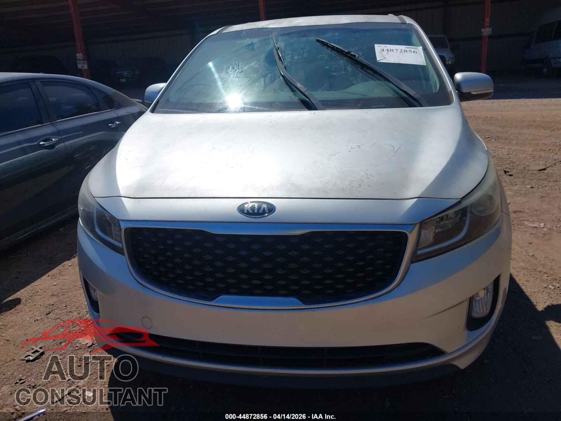 KIA SEDONA 2016 - KNDMC5C12G6180311