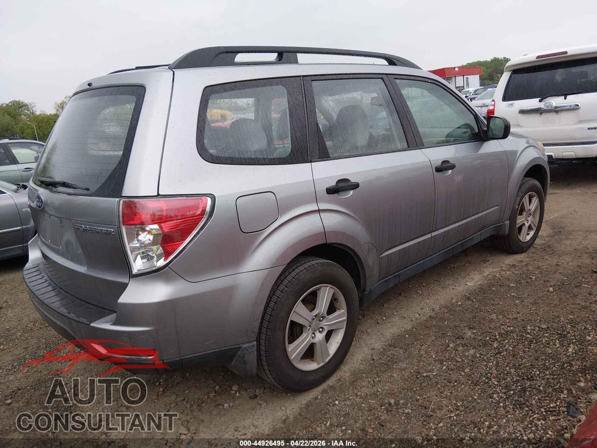 SUBARU FORESTER 2010 - JF2SH6BC8AG764037
