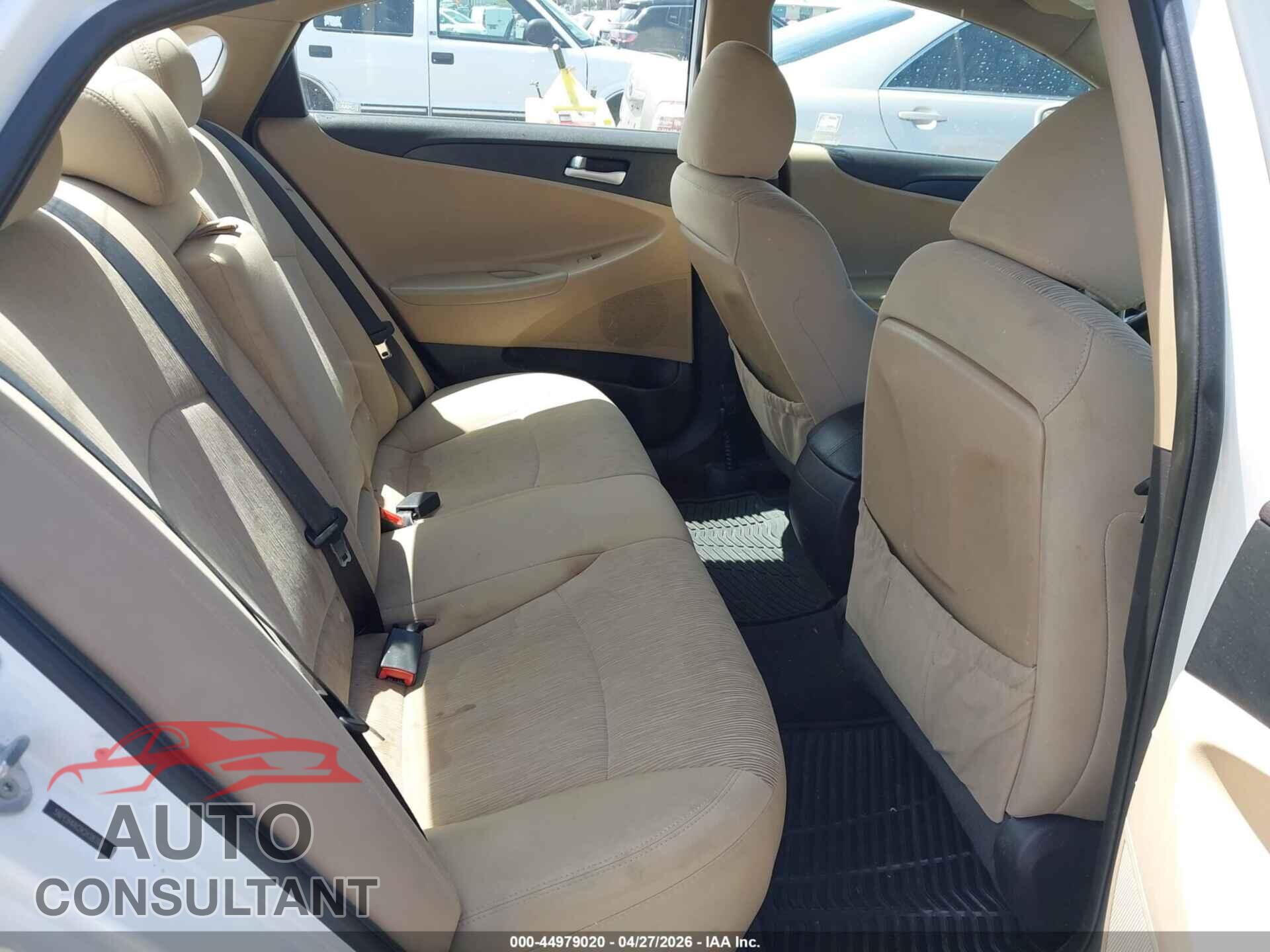 HYUNDAI SONATA 2012 - 5NPEB4AC9CH387090