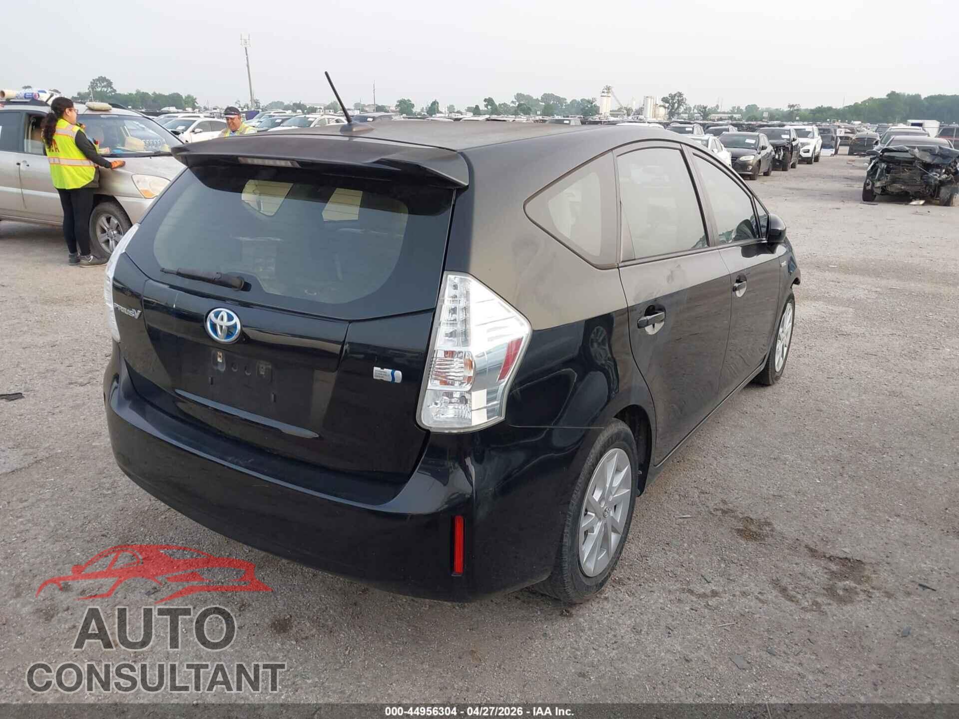 TOYOTA PRIUS V 2012 - JTDZN3EUXC3109610