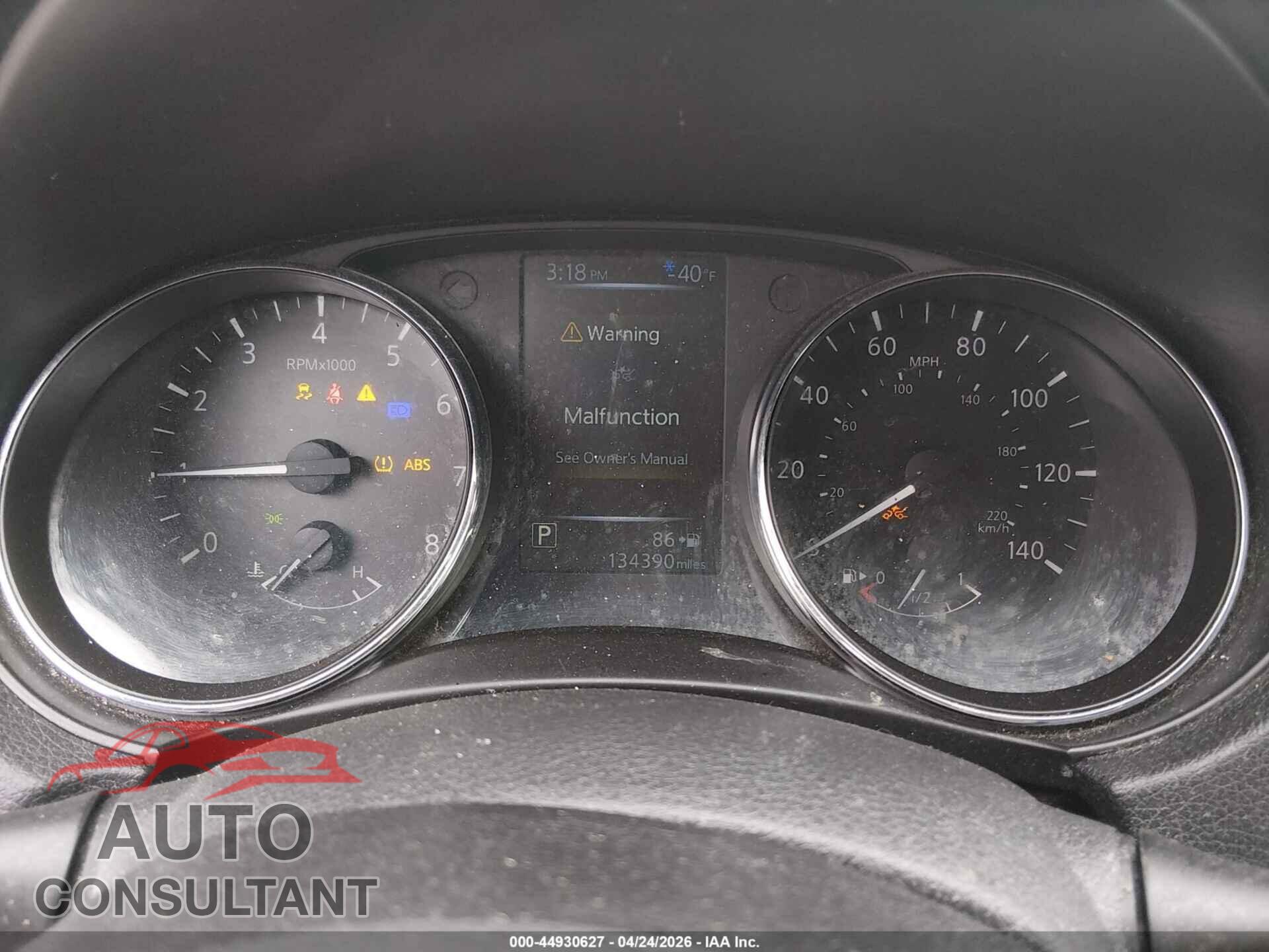 NISSAN ROGUE 2017 - 5N1AT2MV6HC840562