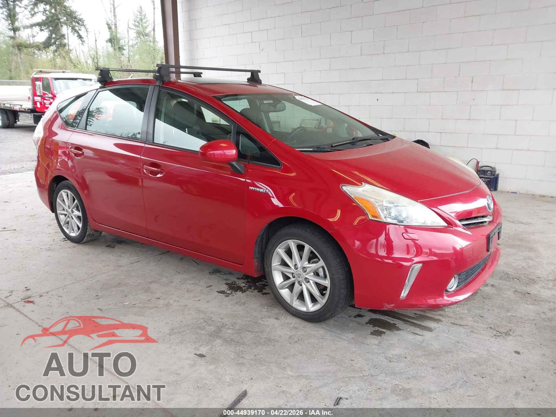 TOYOTA PRIUS V 2012 - JTDZN3EU3C3079172