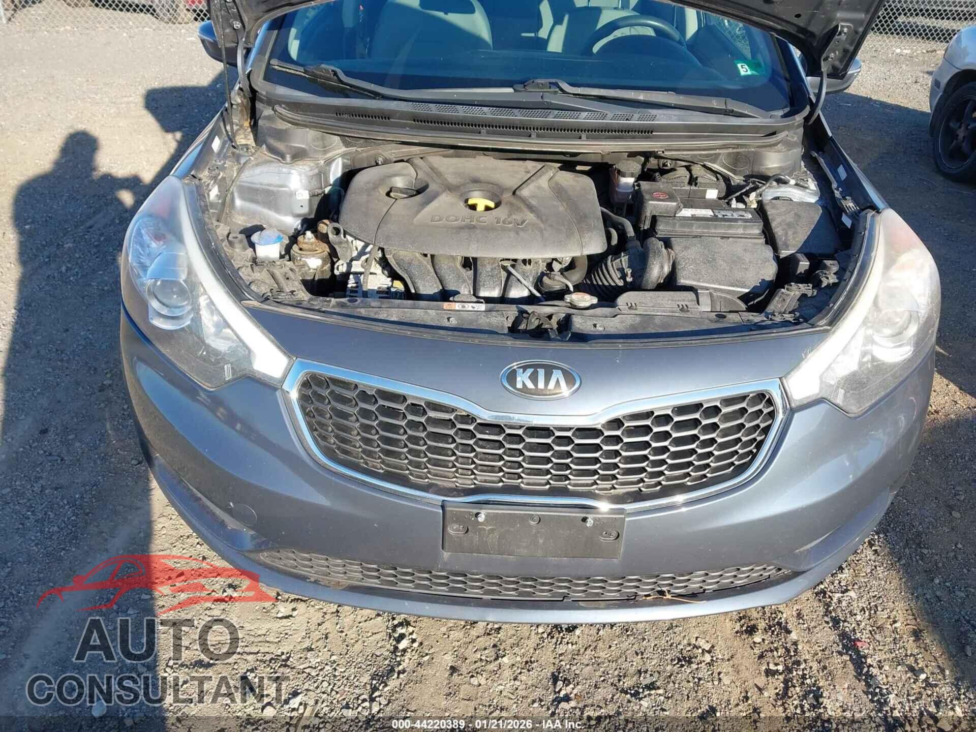 KIA FORTE 2016 - KNAFX4A69G5575174