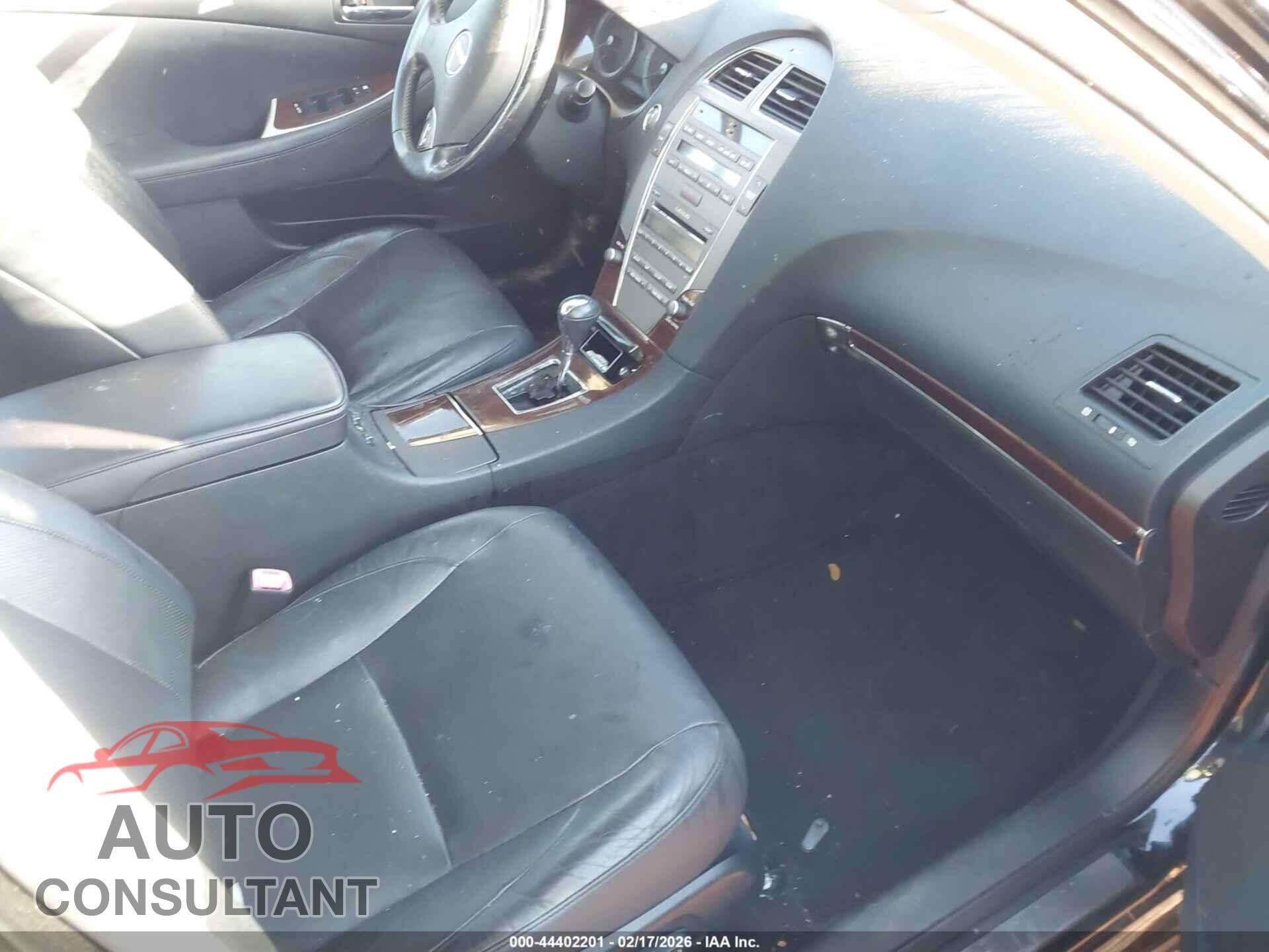 LEXUS ES 2010 - JTHBK1EG1A2406839