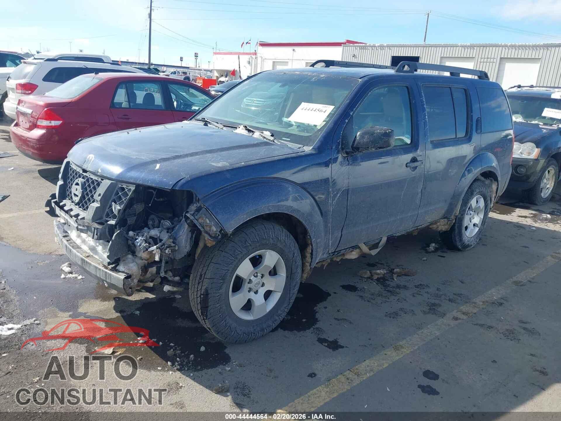 NISSAN PATHFINDER 2012 - 5N1AR1NN7CC628804