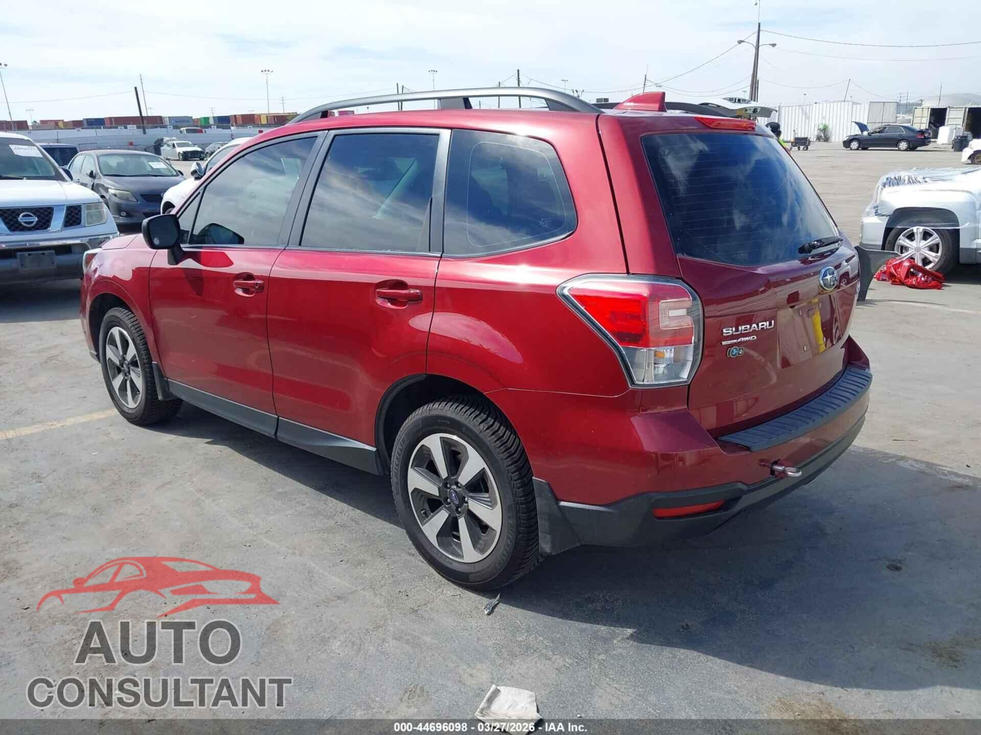 SUBARU FORESTER 2017 - JF2SJABC8HH491175