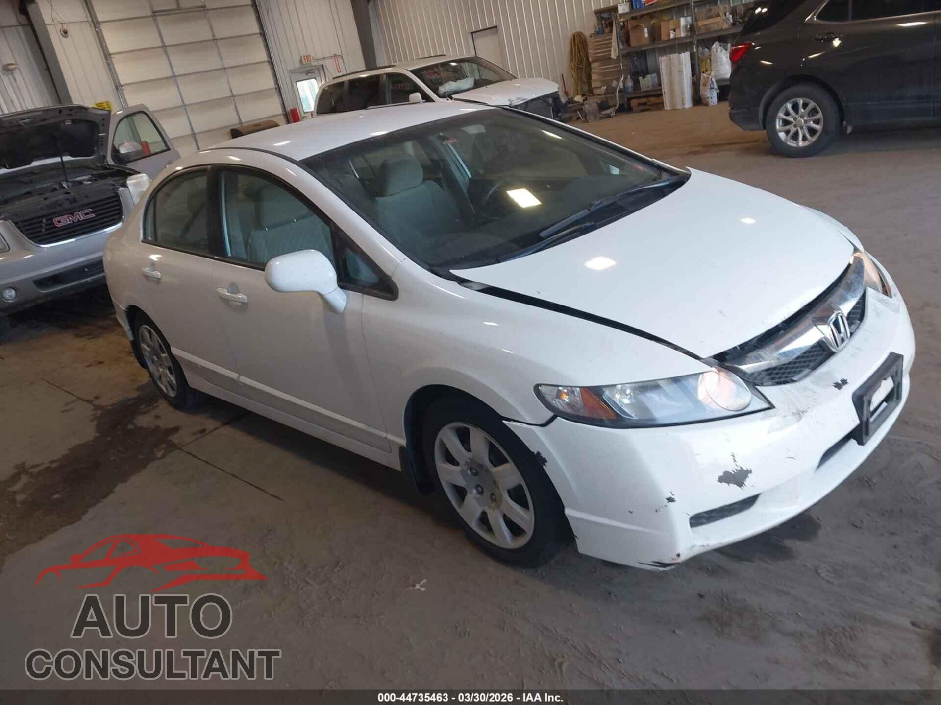 HONDA CIVIC 2011 - 2HGFA1F58BH516946