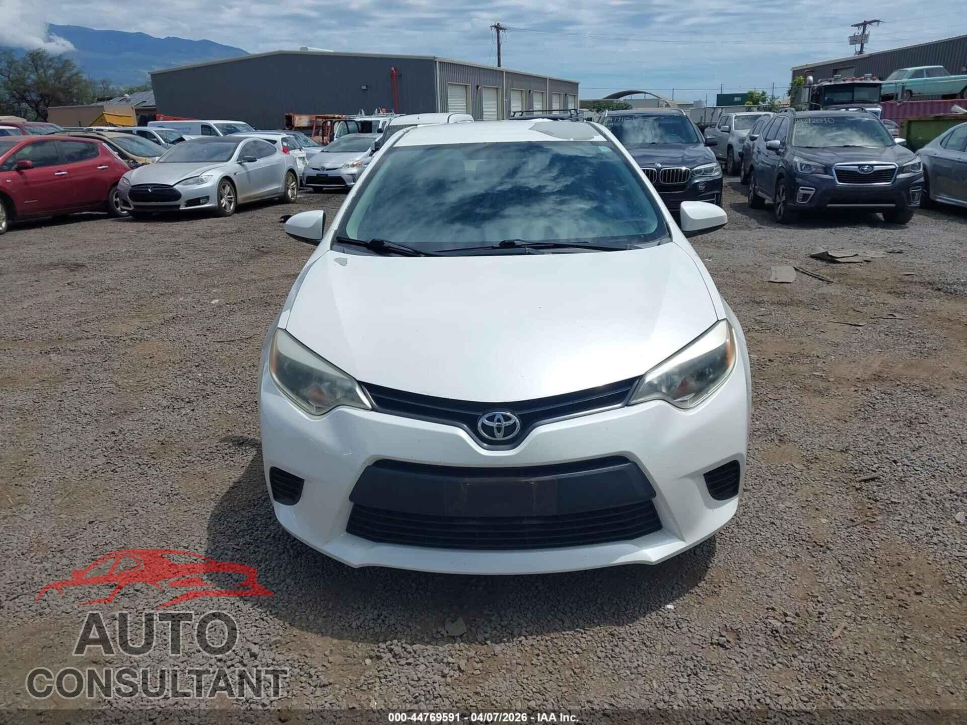TOYOTA COROLLA 2014 - 5YFBPRHE9EP052250