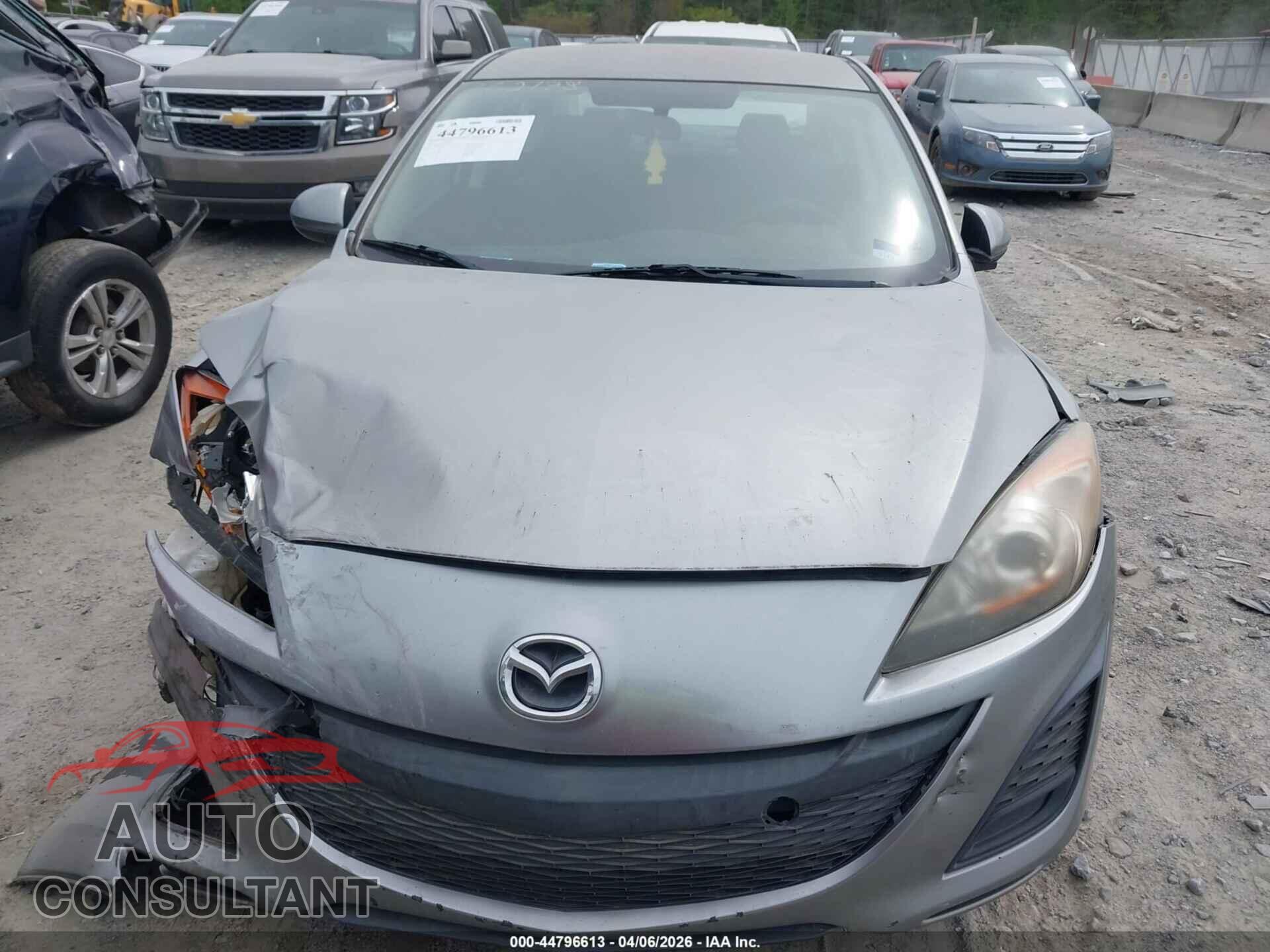 MAZDA MAZDA3 2011 - JM1BL1VF1B1485751