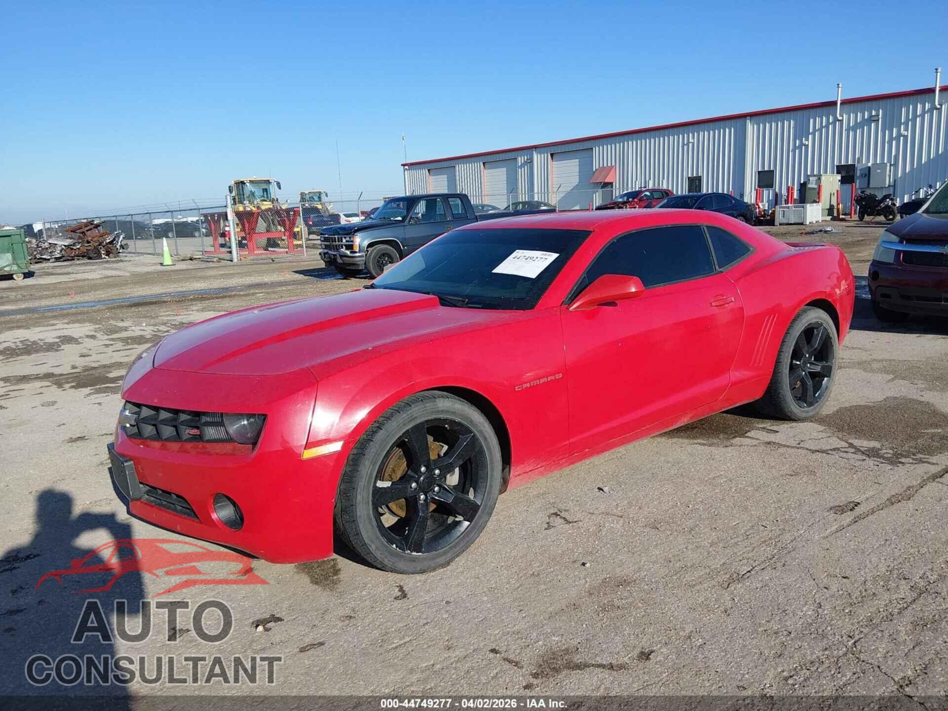 CHEVROLET CAMARO 2012 - 2G1FB1E31C9196675