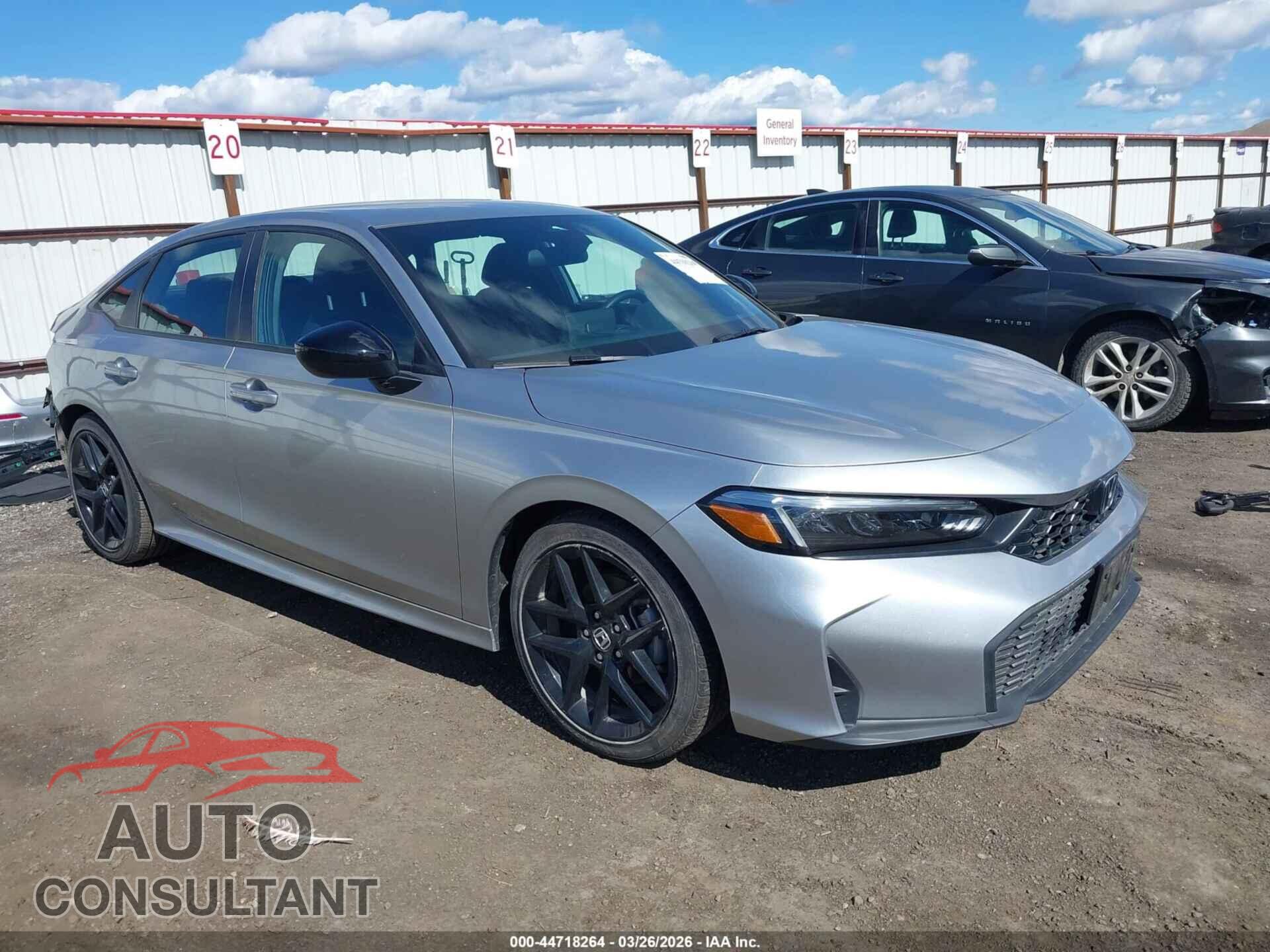 HONDA CIVIC 2025 - 2HGFE2F55SH601575