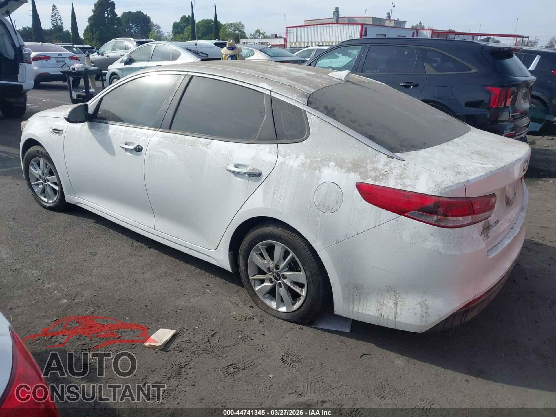KIA OPTIMA 2016 - KNAGT4L37G5091877