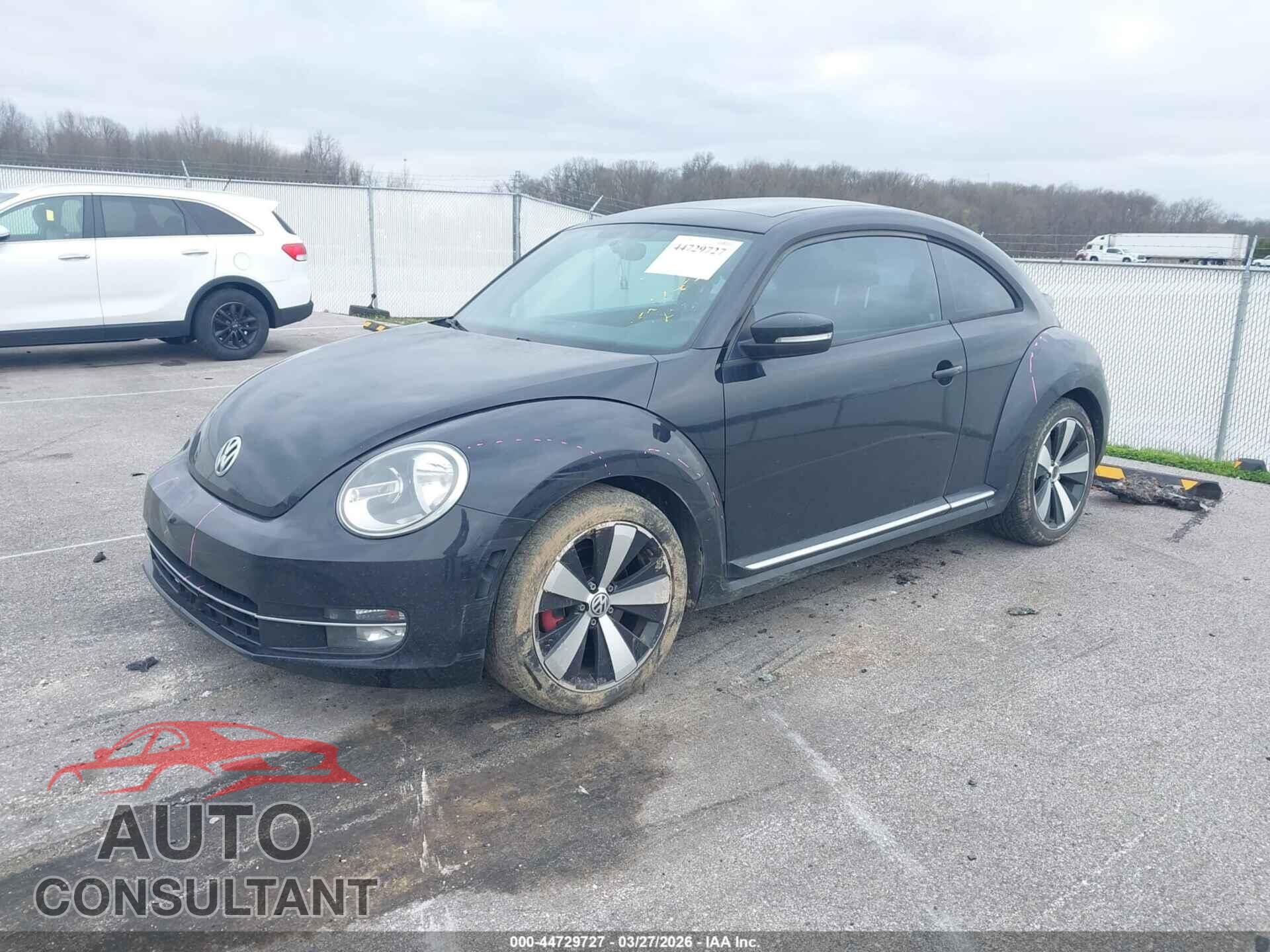 VOLKSWAGEN BEETLE 2012 - 3VWV87AT0CM627165