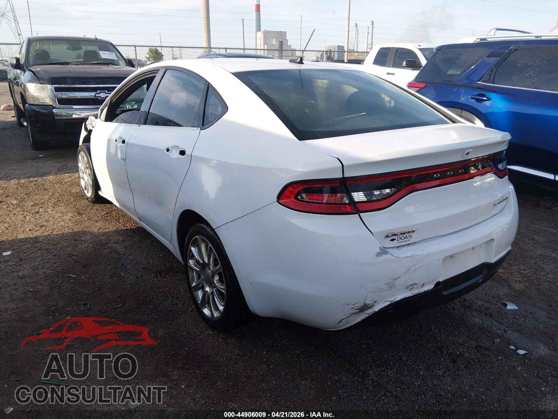 DODGE DART 2013 - 1C3CDFCA2DD314423