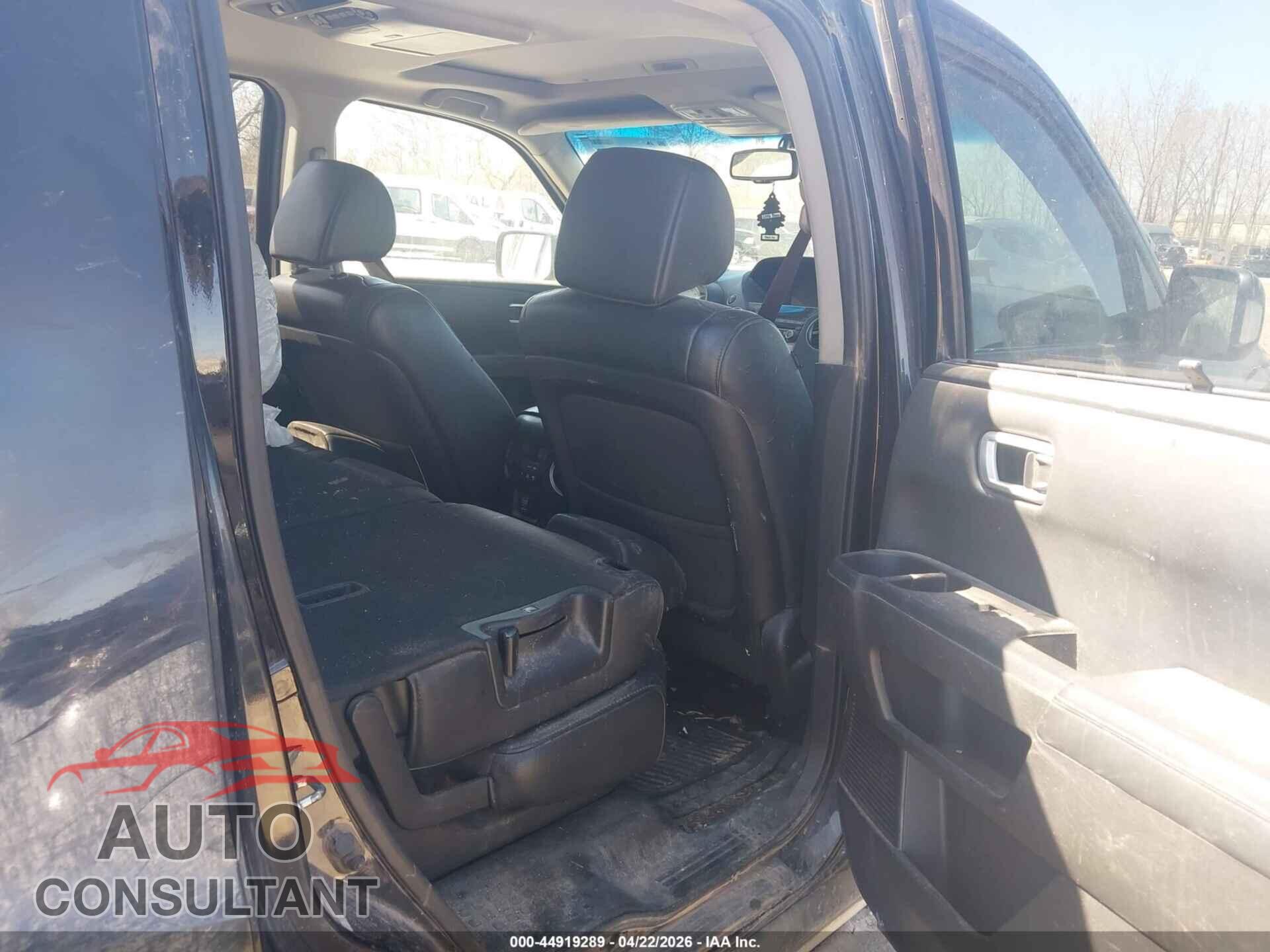 HONDA PILOT 2012 - 5FNYF4H90CB019732
