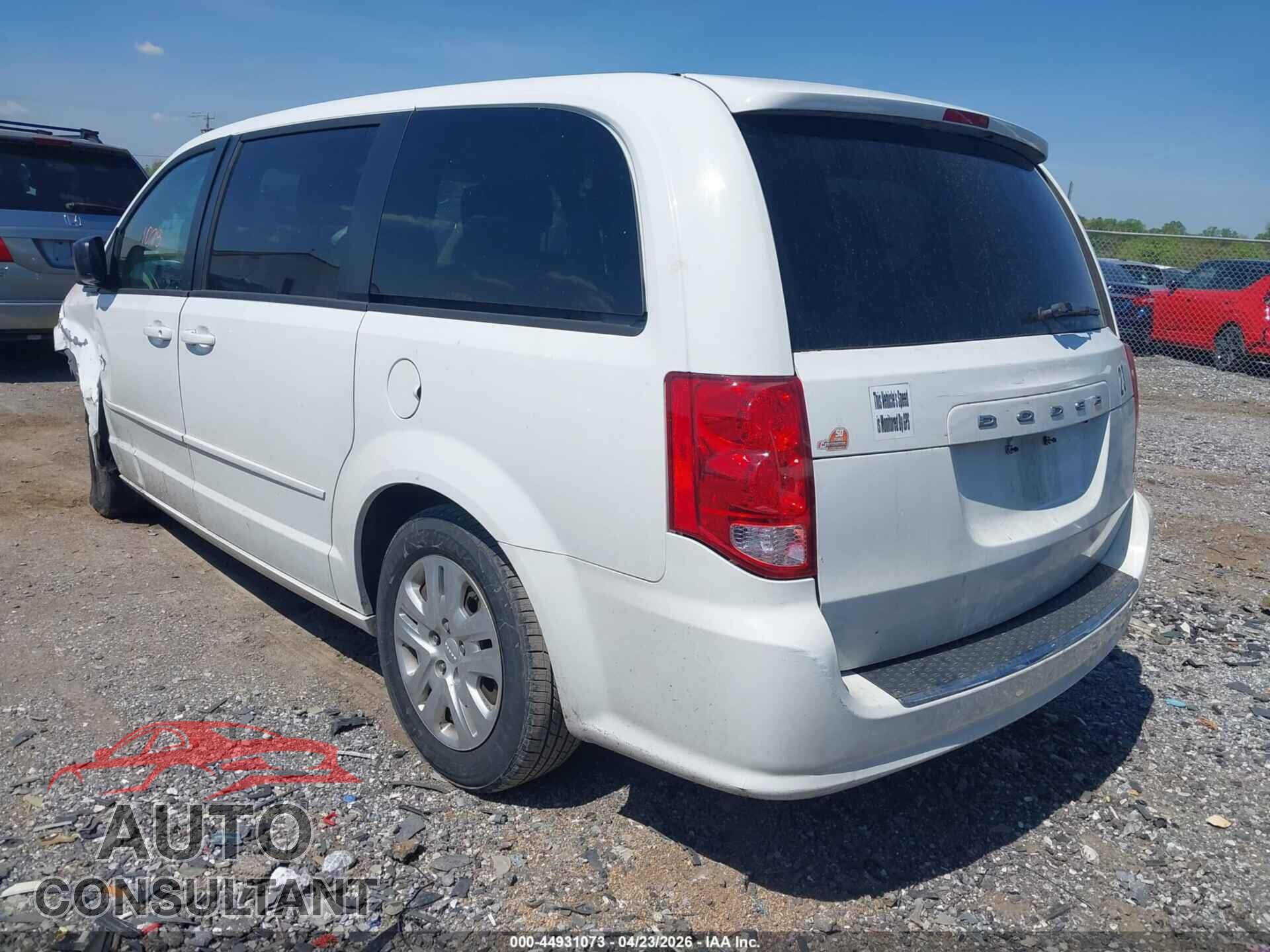 DODGE GRAND CARAVAN 2017 - 2C4RDGBG5HR828643