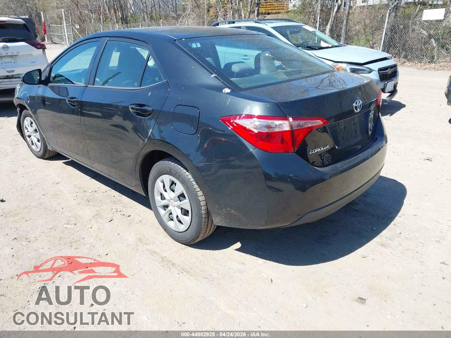TOYOTA COROLLA 2018 - 2T1BURHE1JC071930