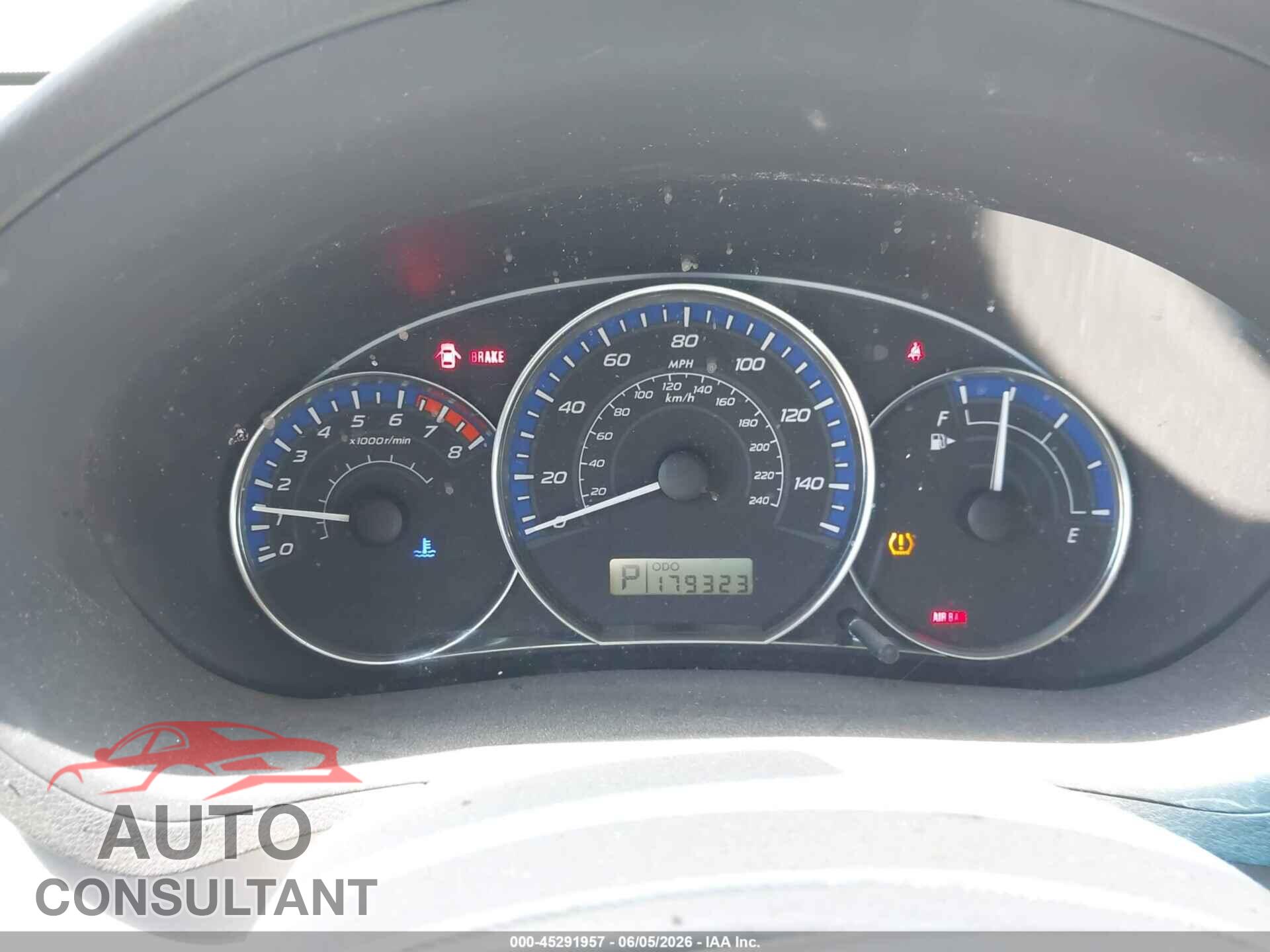SUBARU FORESTER 2012 - JF2SHBEC2CH460137