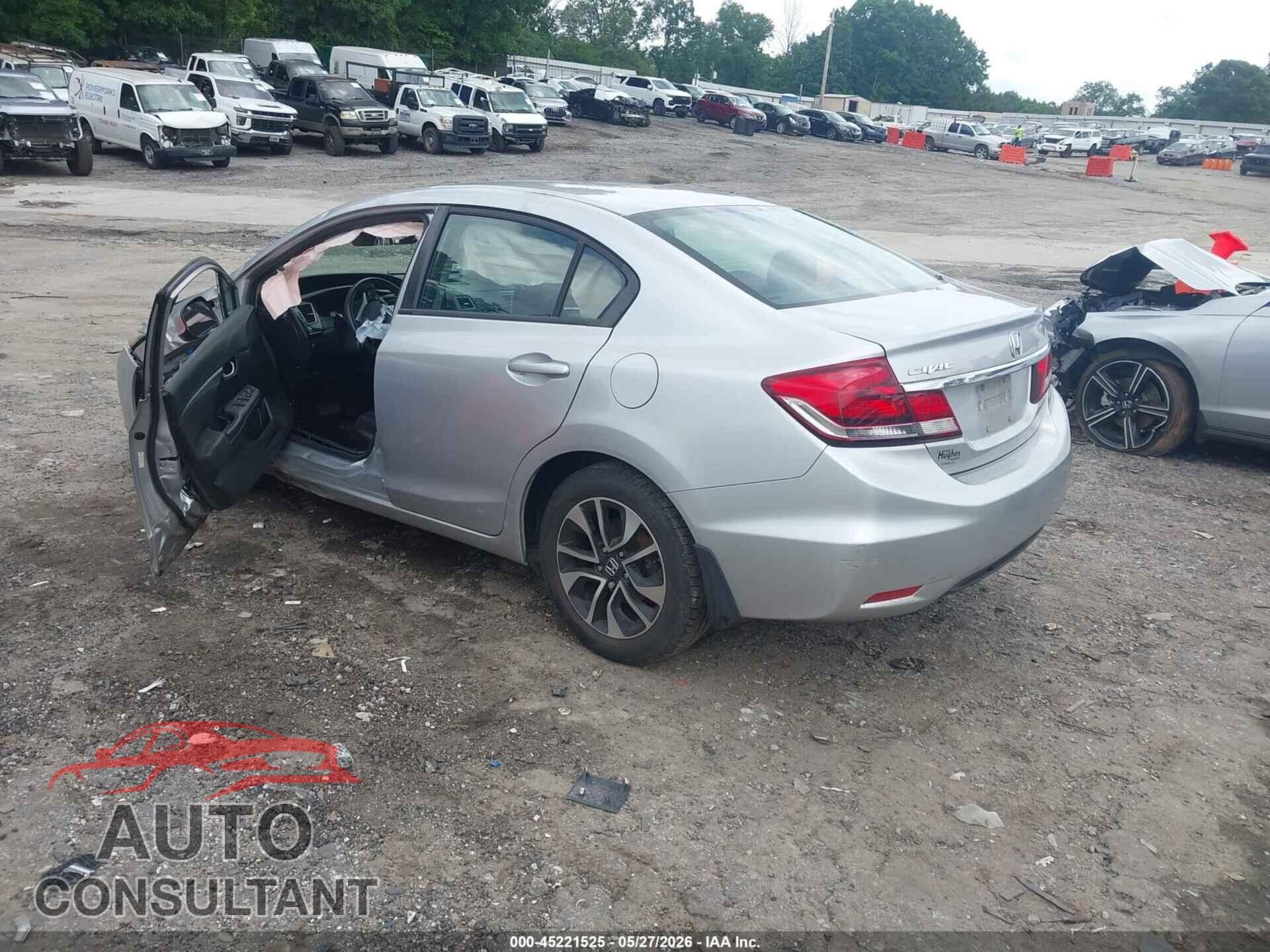 HONDA CIVIC 2013 - 19XFB2F86DE088191